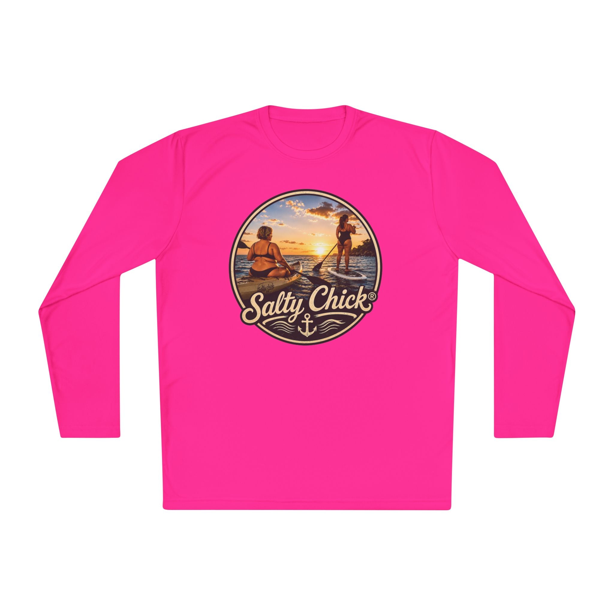 Unisex moisture wicking kayak/paddleboard Long Sleeve Tee