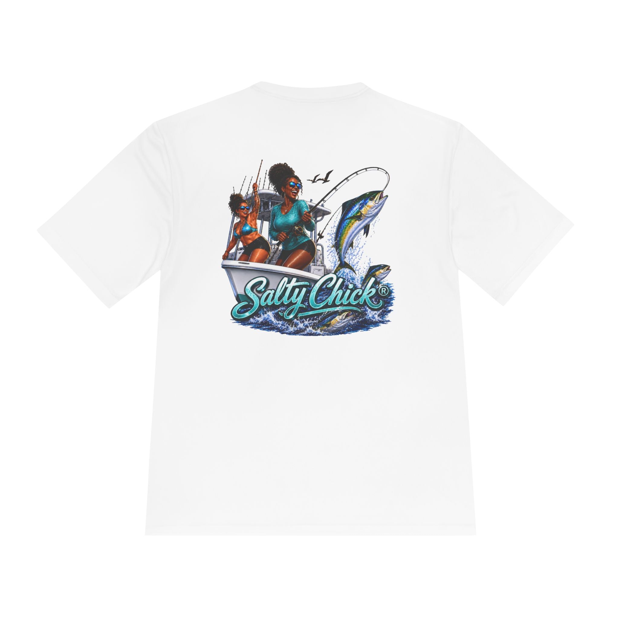 Unisex Moisture Wicking fishing Tee
