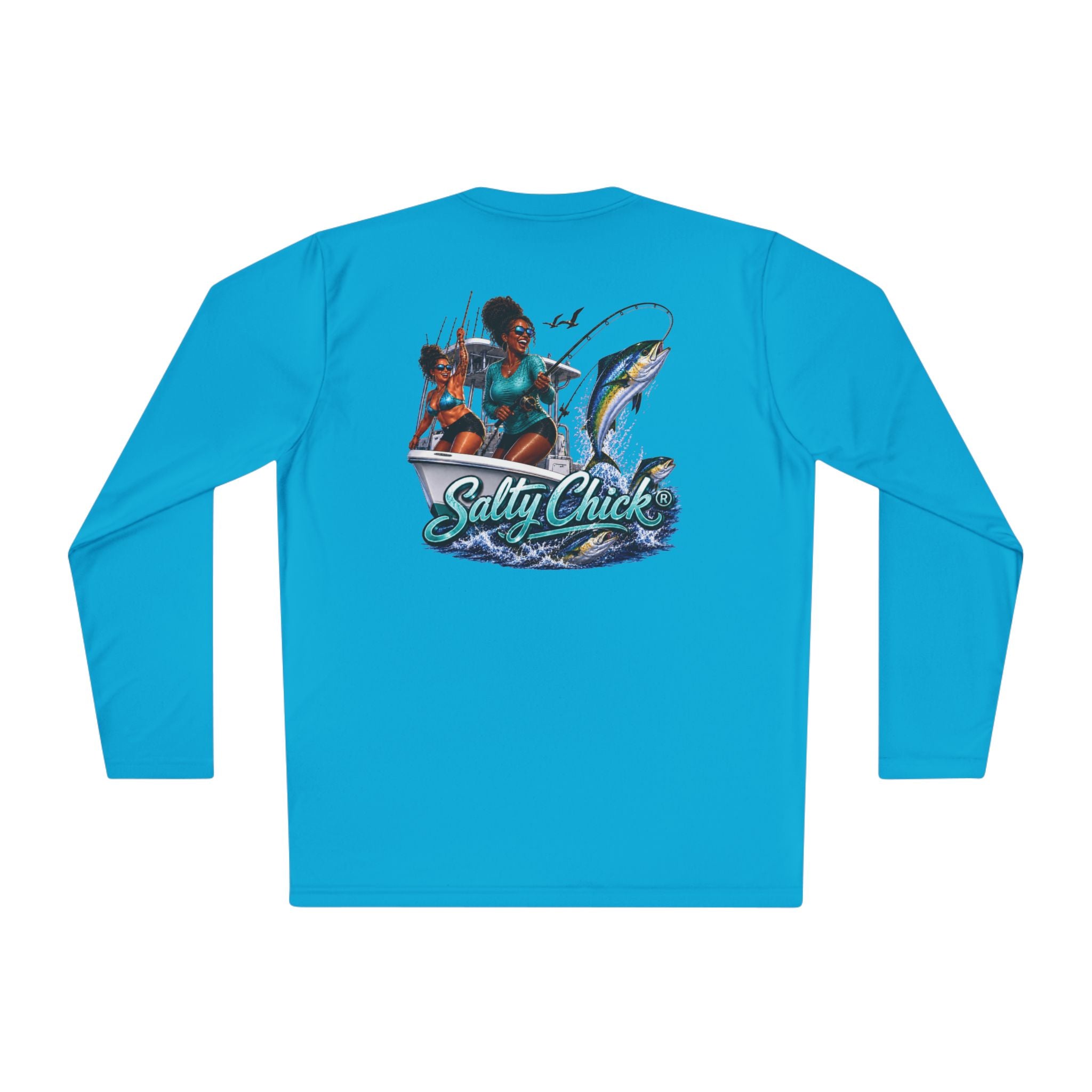 Unisex moisture wicking Long Sleeve fishing Tee