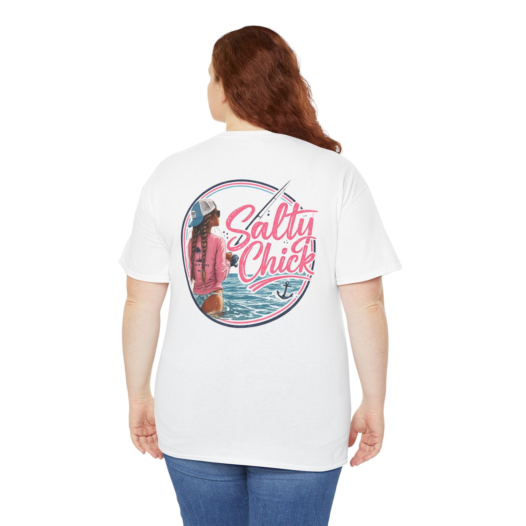 Unisex Heavy Cotton Tee- Fishing