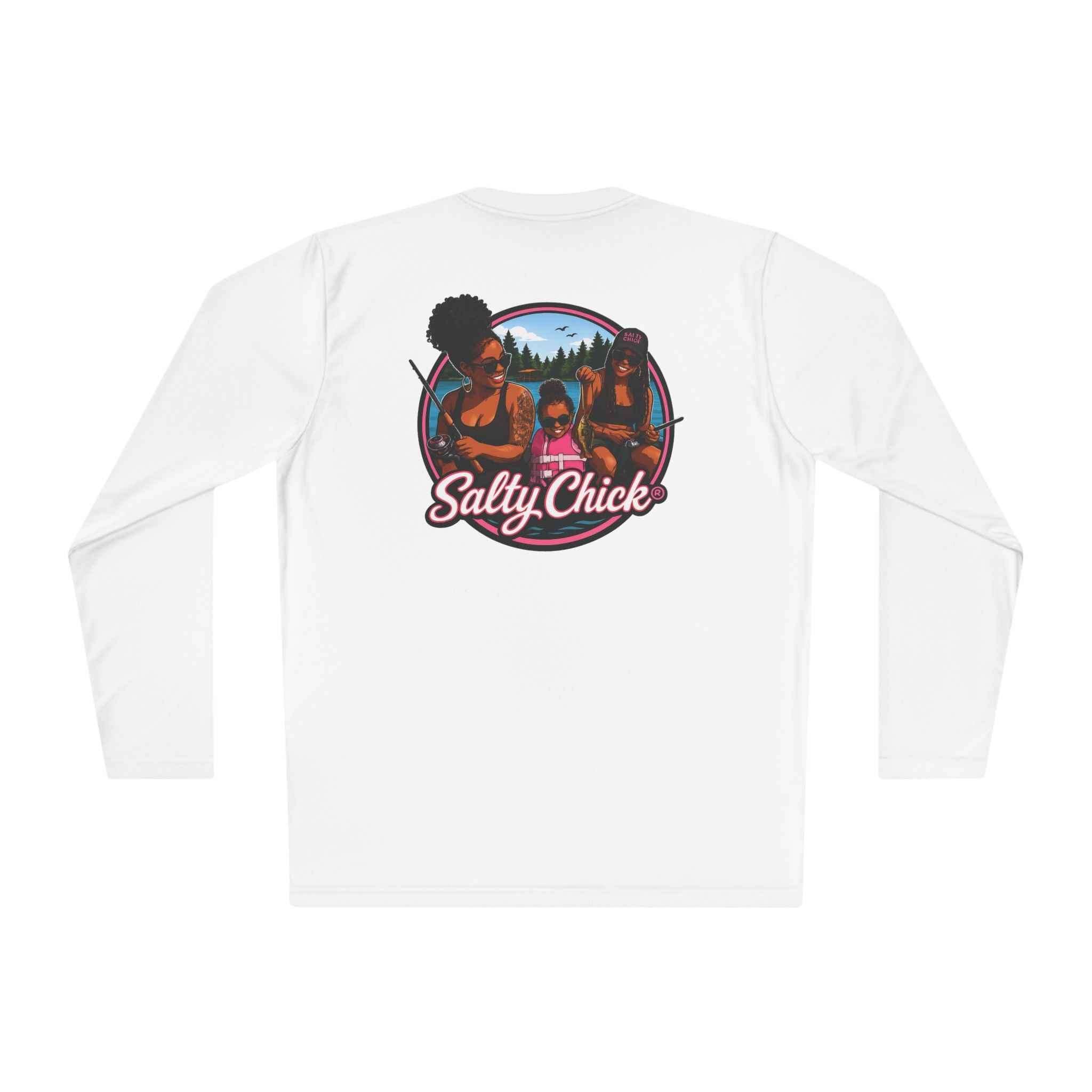 Unisex moisture wicking Long Sleeve fishing Tee