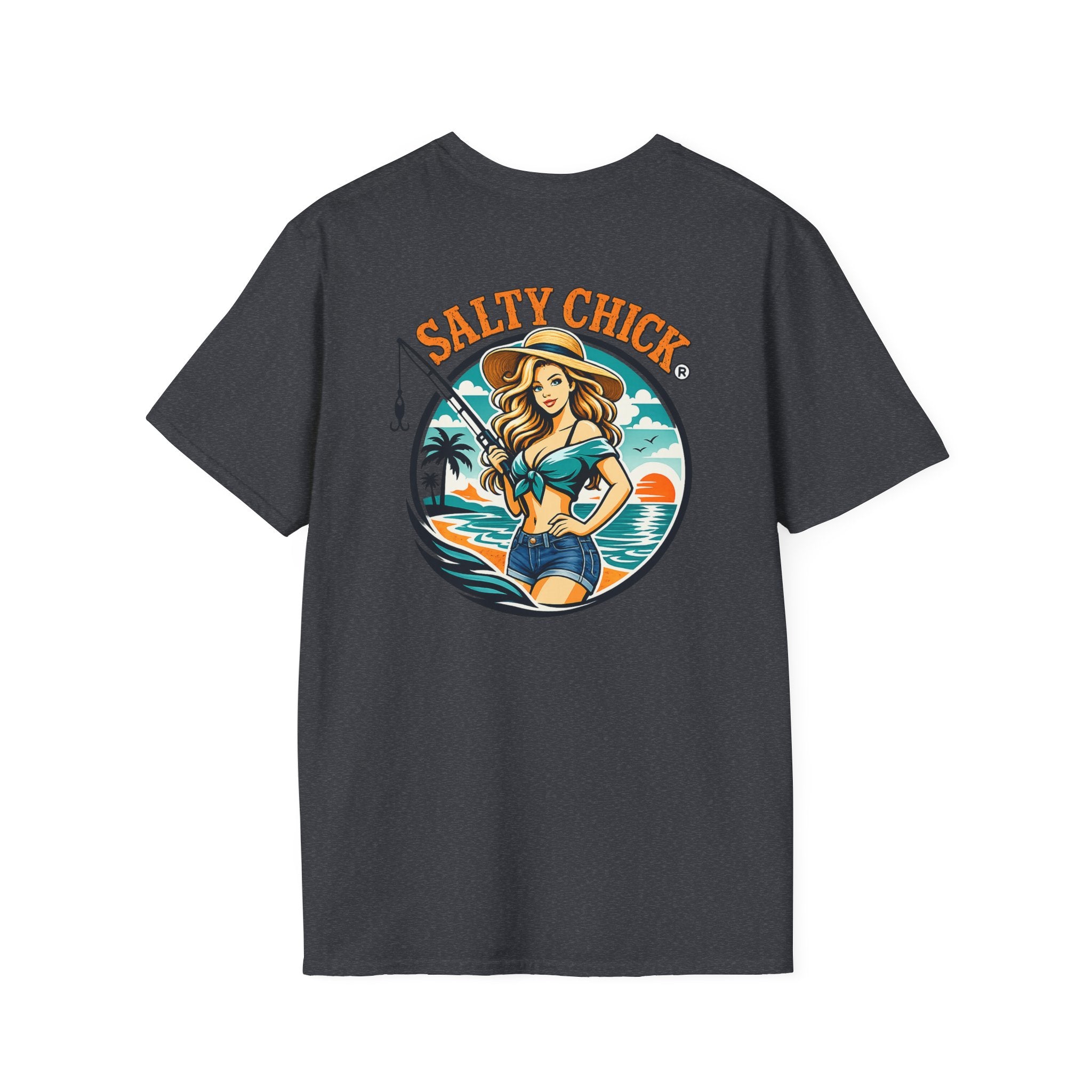 Cotton Front Design Tee- Girly