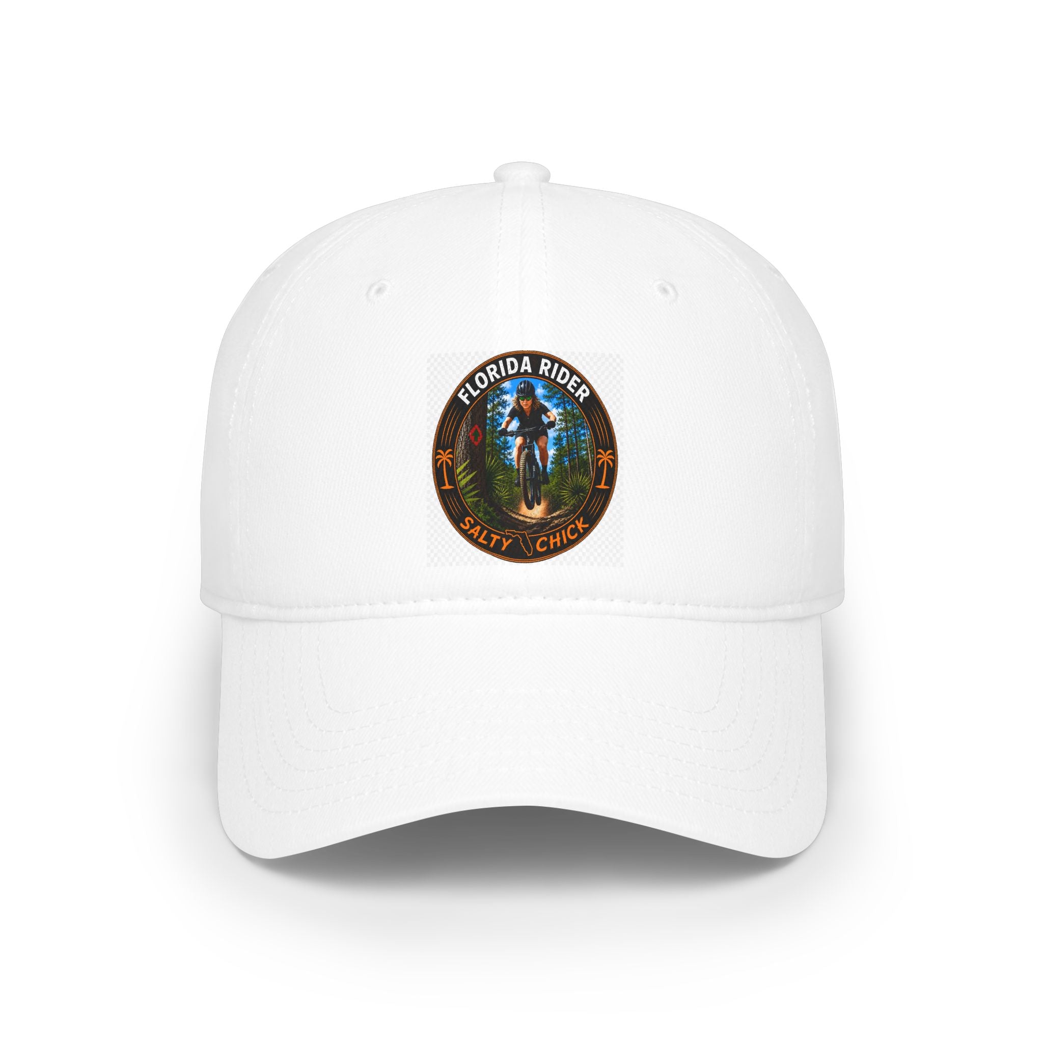 Low Profile Baseball Cap-Mountain Biker