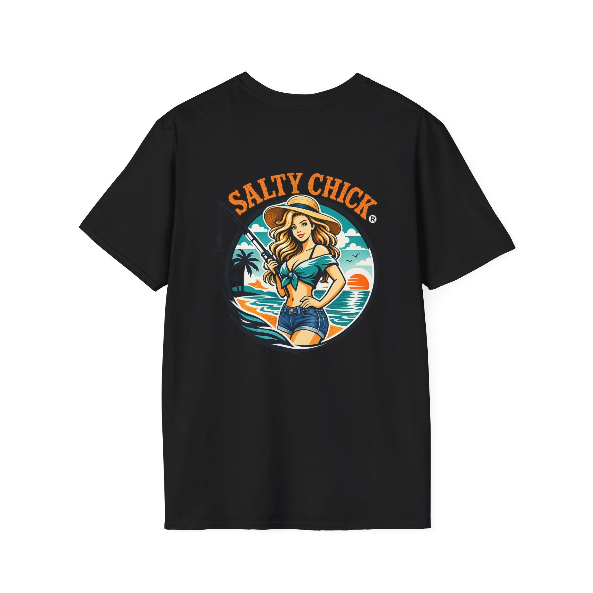 Cotton Front Design Tee- Girly