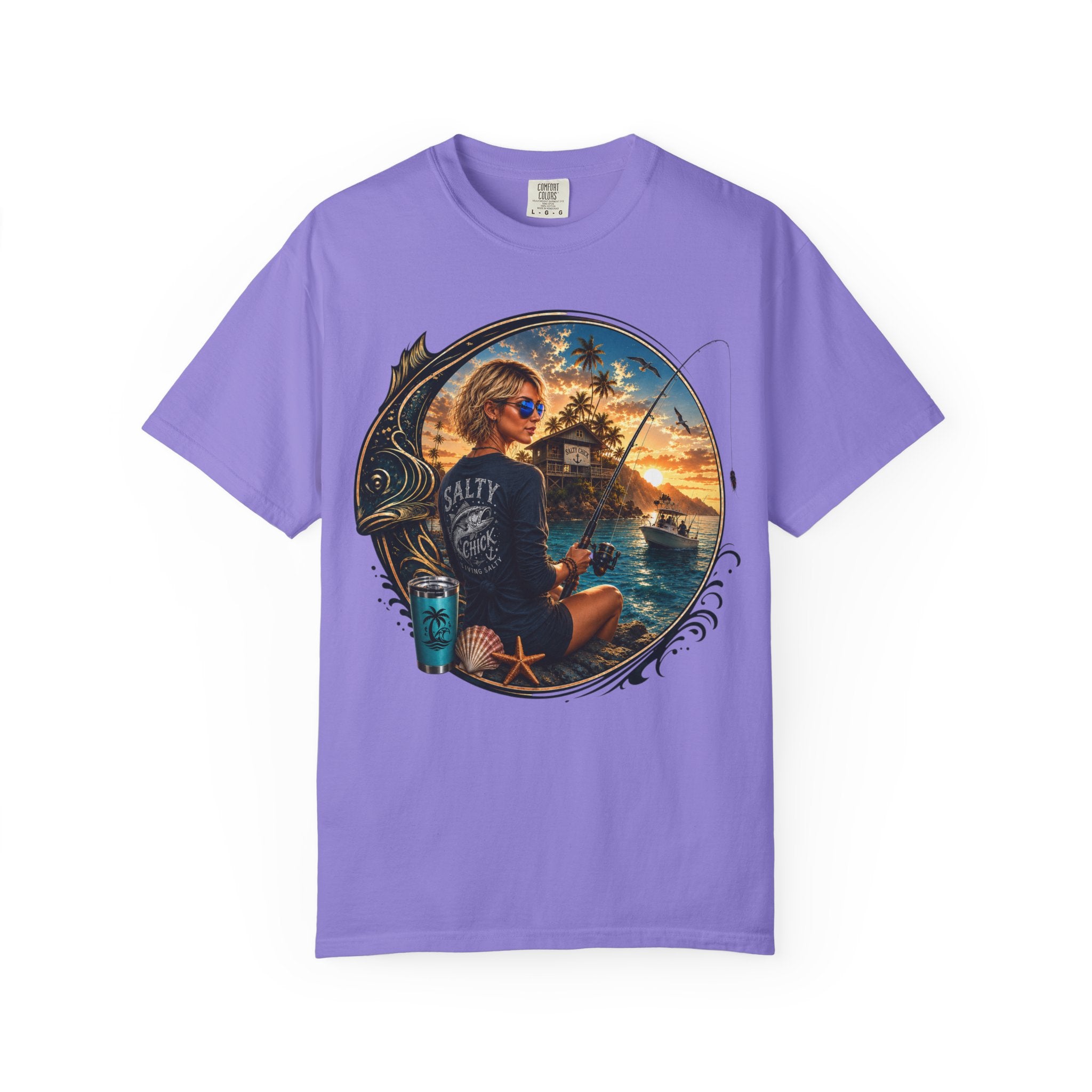 Cotton  fishing T‑Shirt