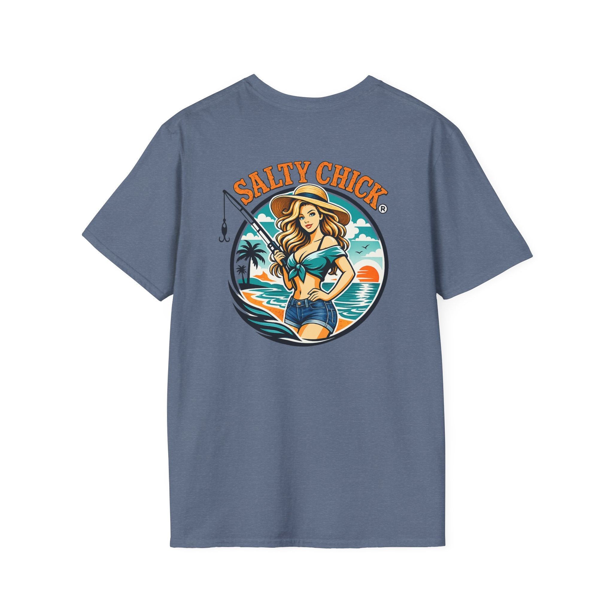 Cotton Front Design Tee- Girly