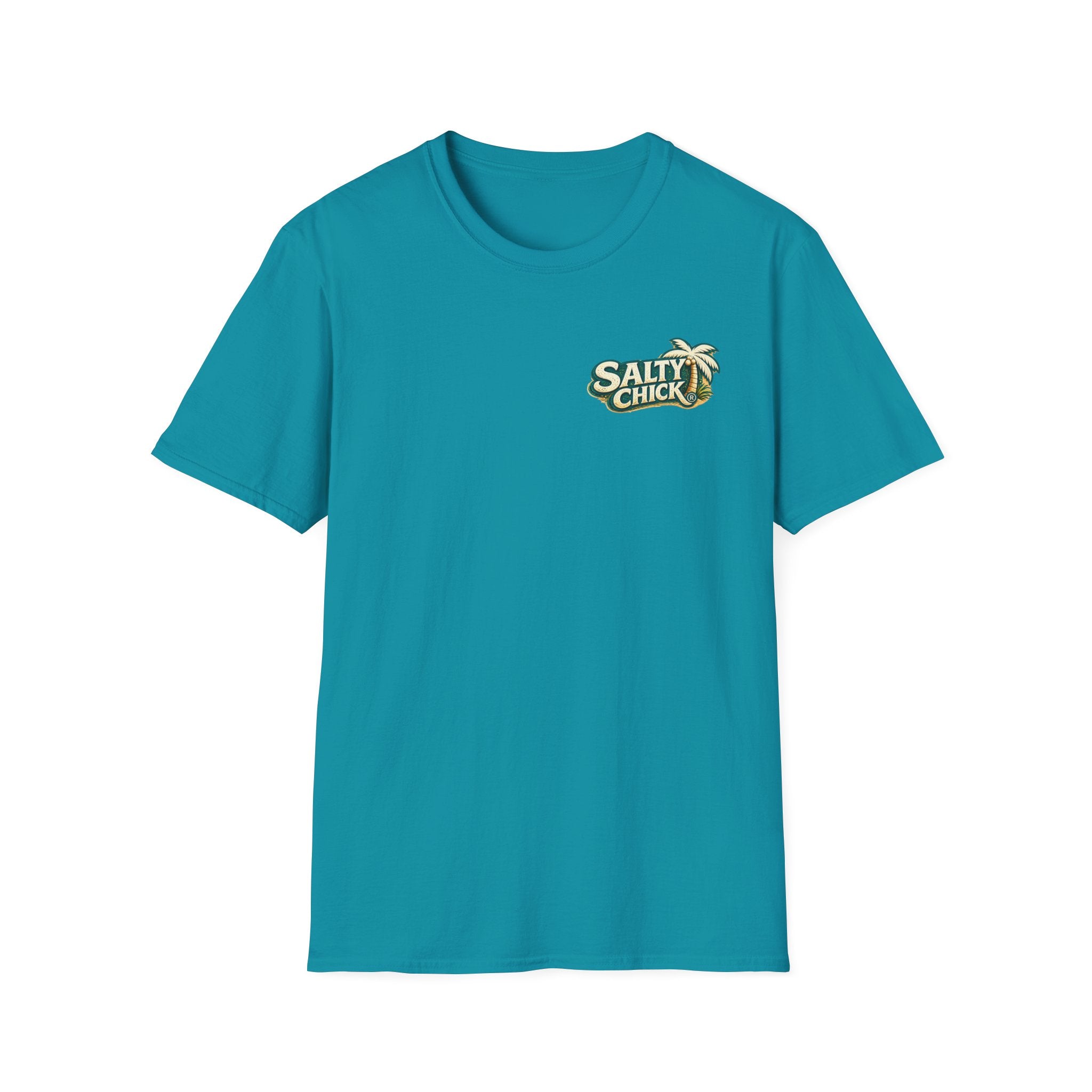 Cotton Tee- Beach Chair on Ocean