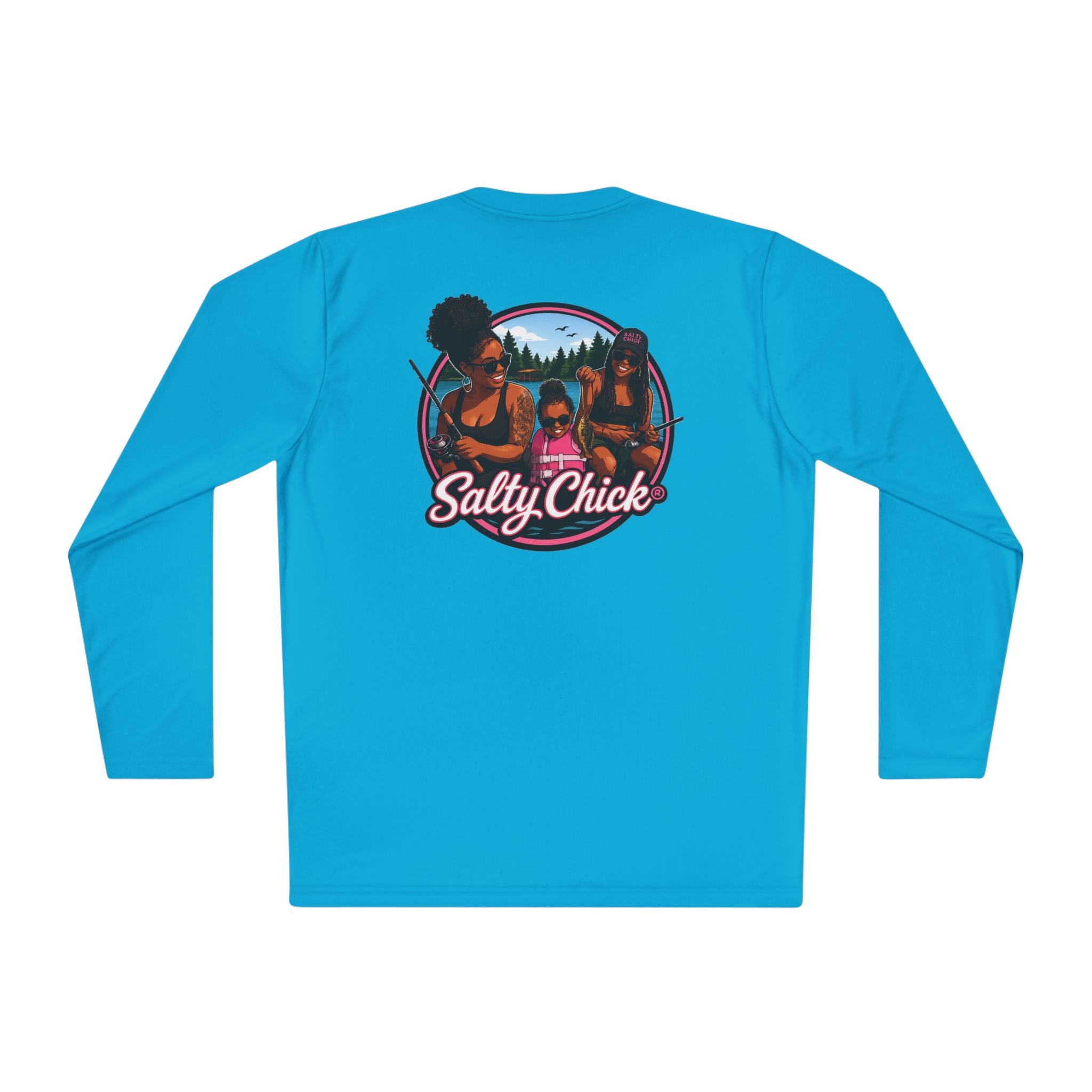 Unisex moisture wicking Long Sleeve fishing Tee