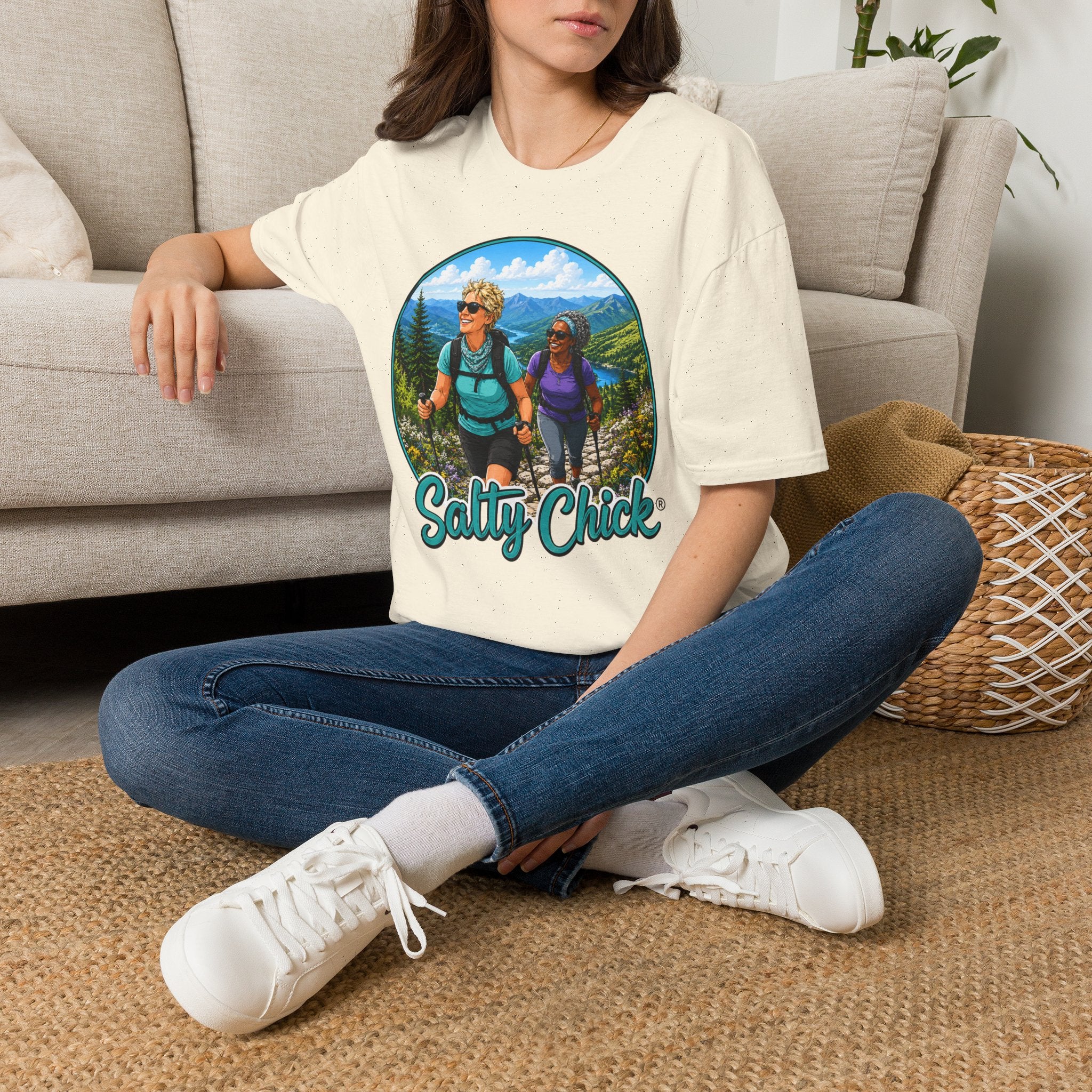 Cotton Tee- Hiking