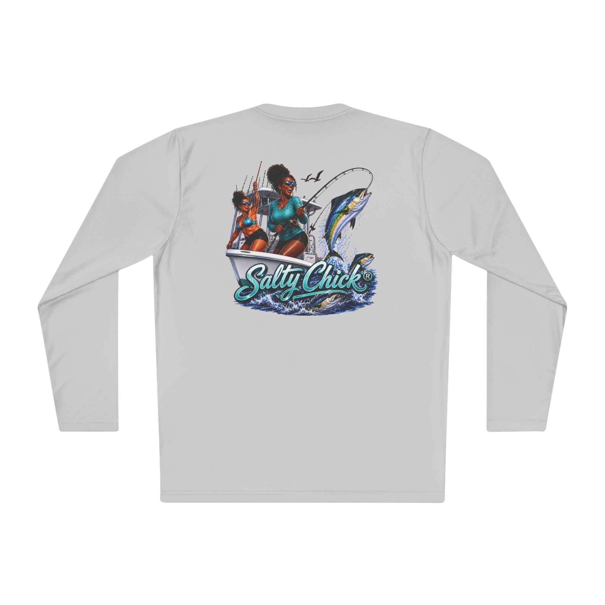 Unisex moisture wicking Long Sleeve fishing Tee