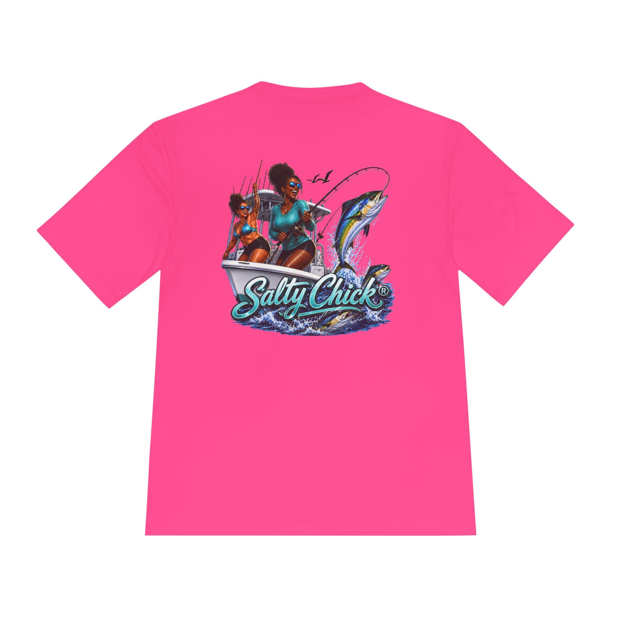 Unisex Moisture Wicking fishing Tee