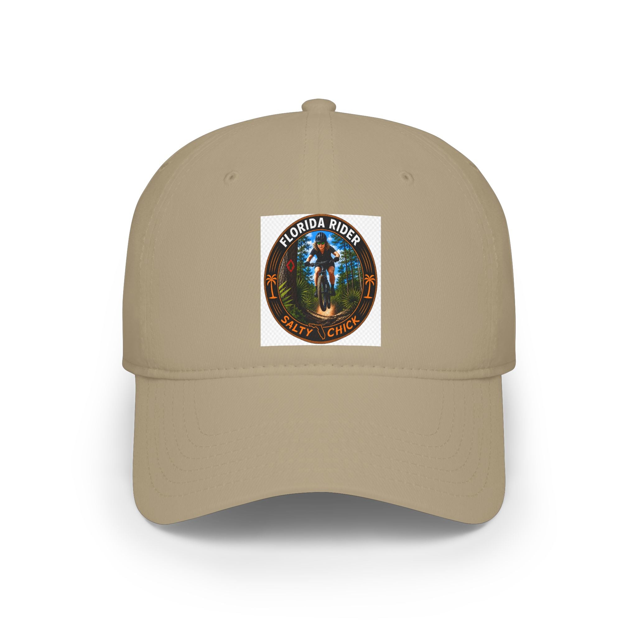Low Profile Baseball Cap-Mountain Biker