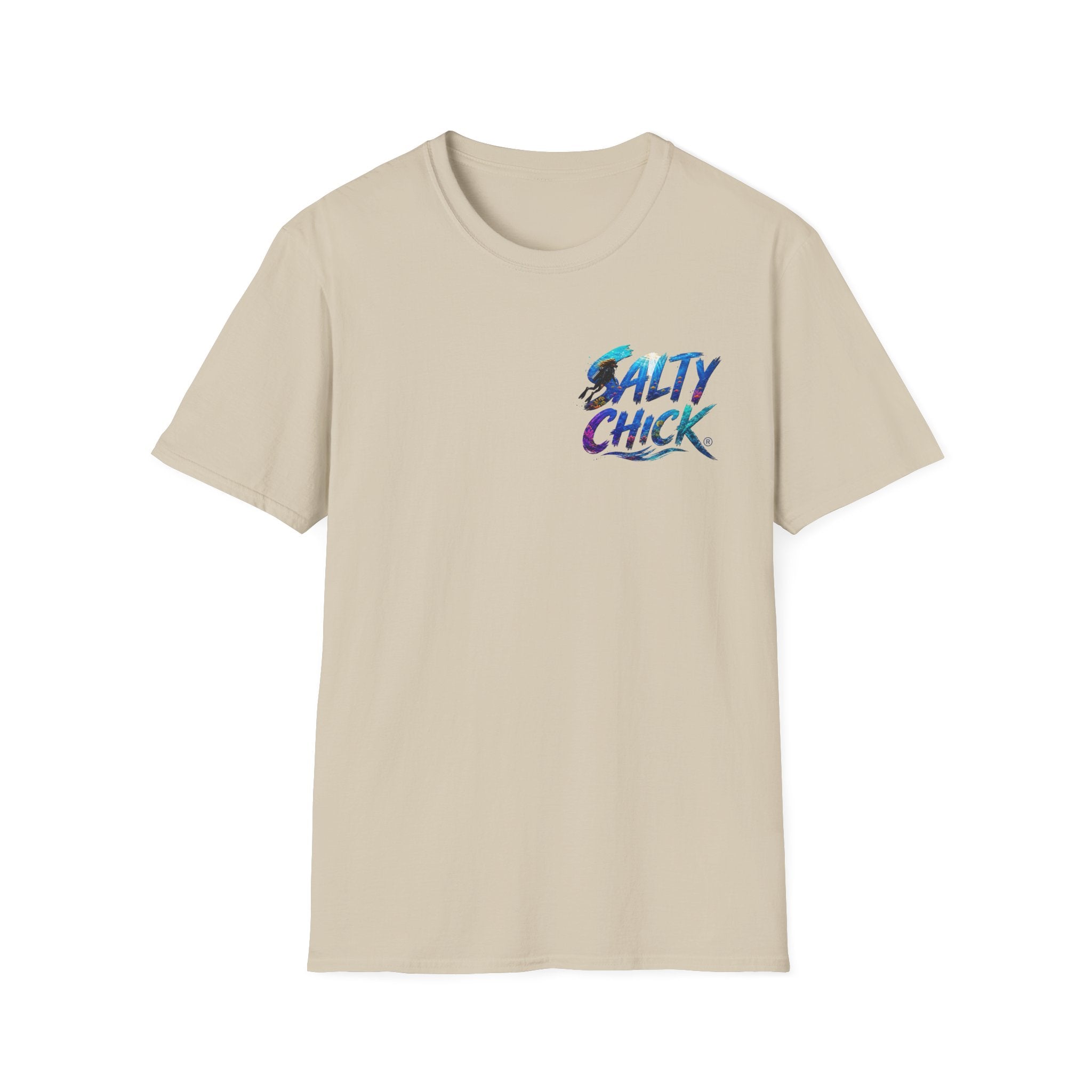 Cotton Tee- Diver lettering