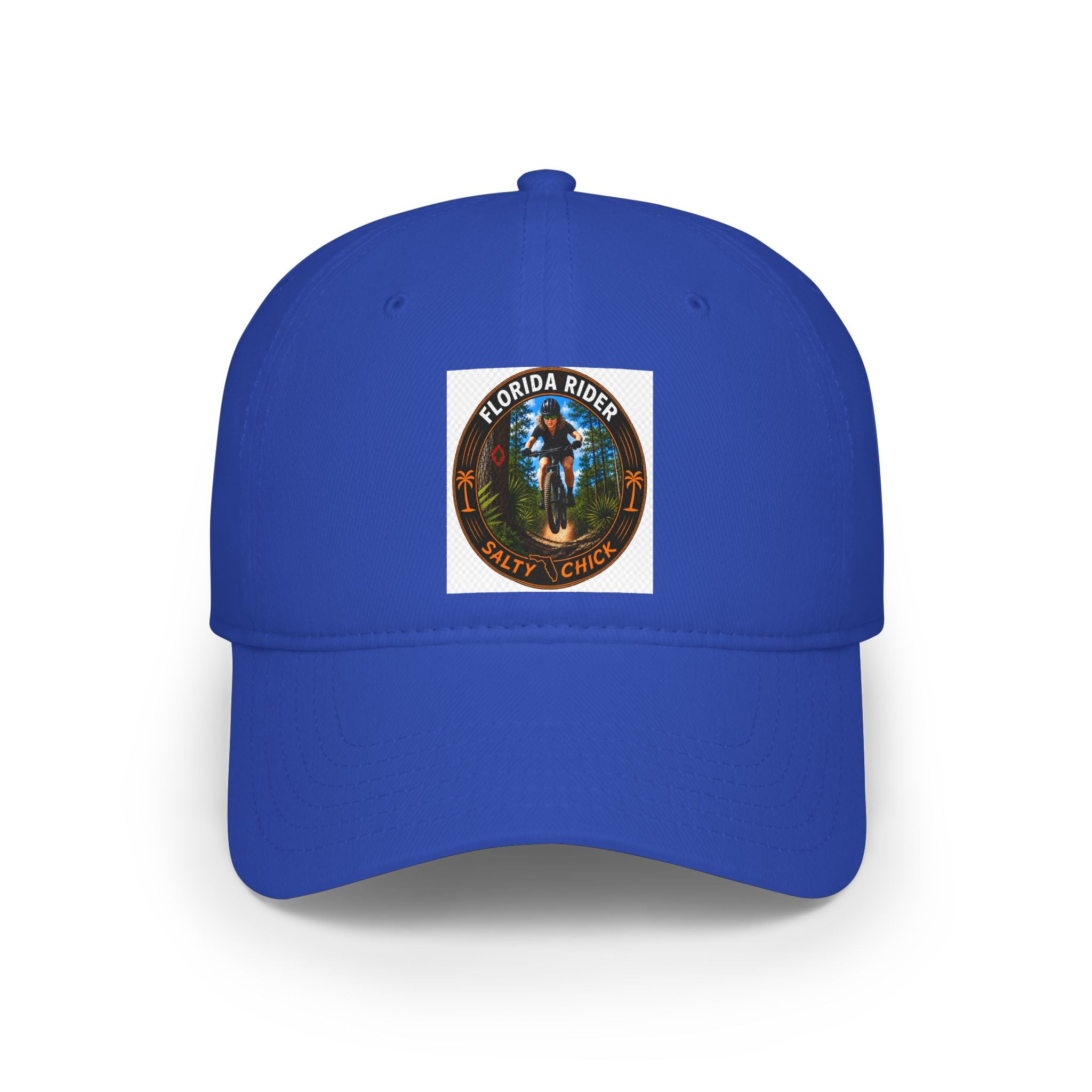 Low Profile Baseball Cap-Mountain Biker