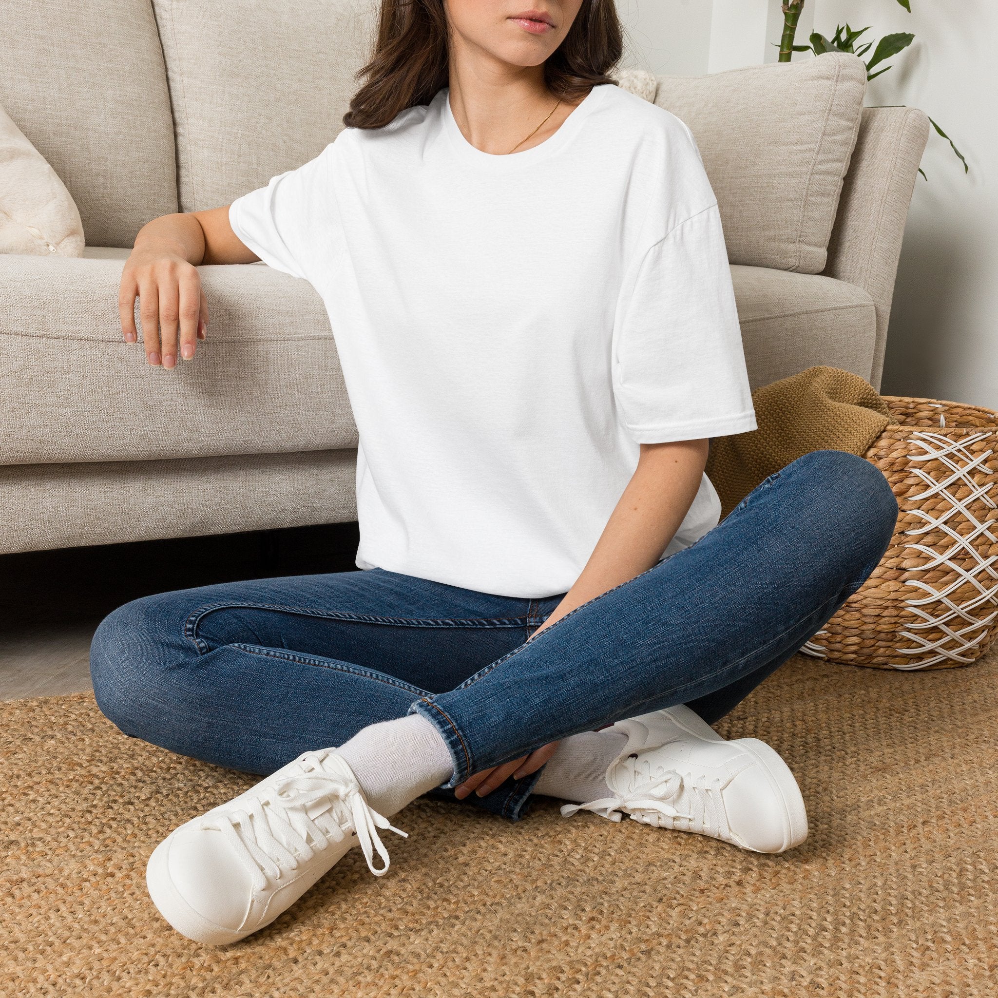 Cotton Front Design Tee- Girly