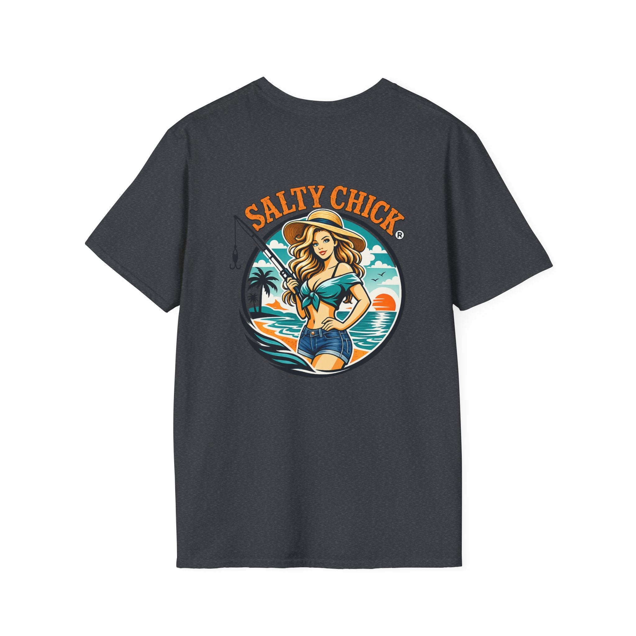 Cotton Front Design Tee- Girly