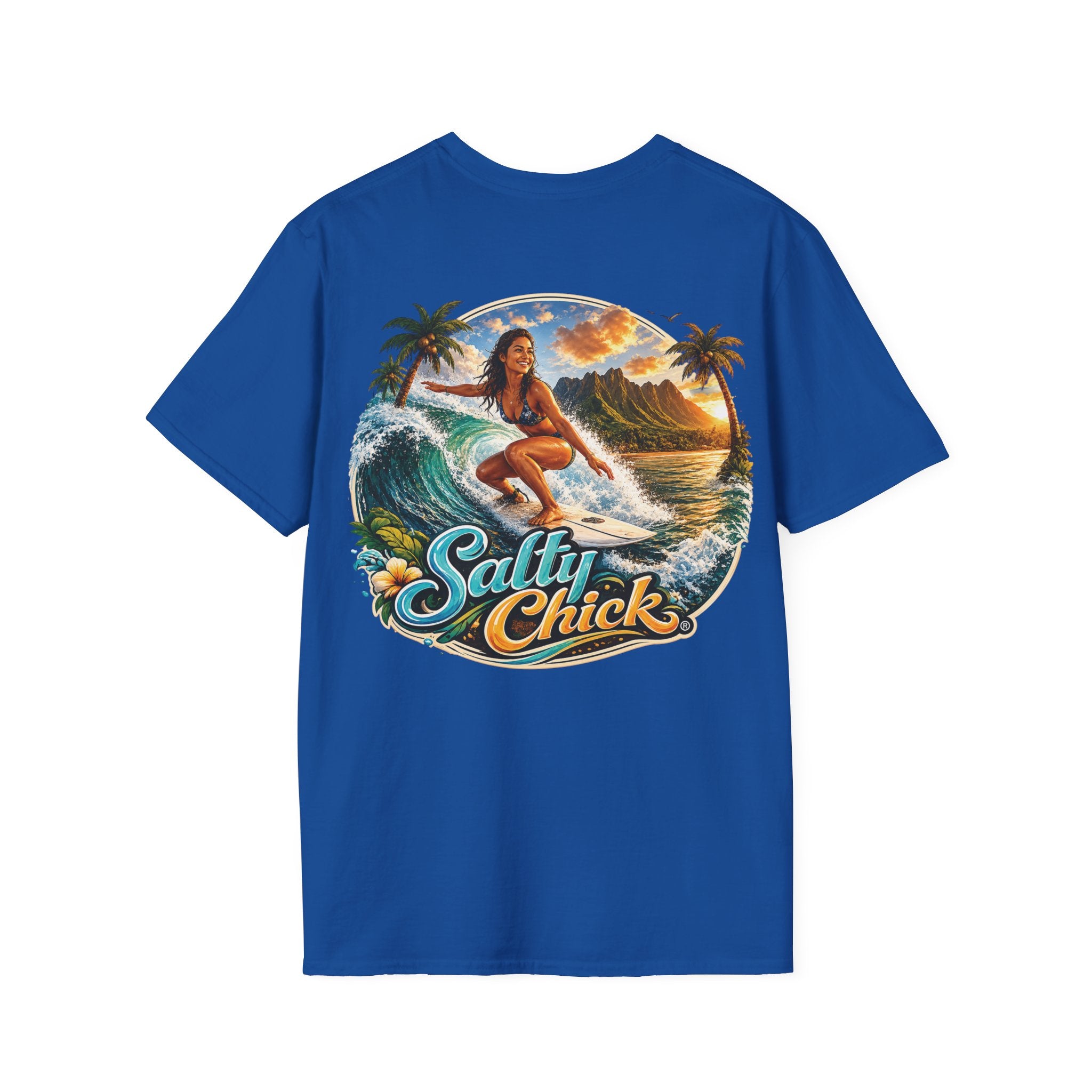 Cotton Tee- Surfer