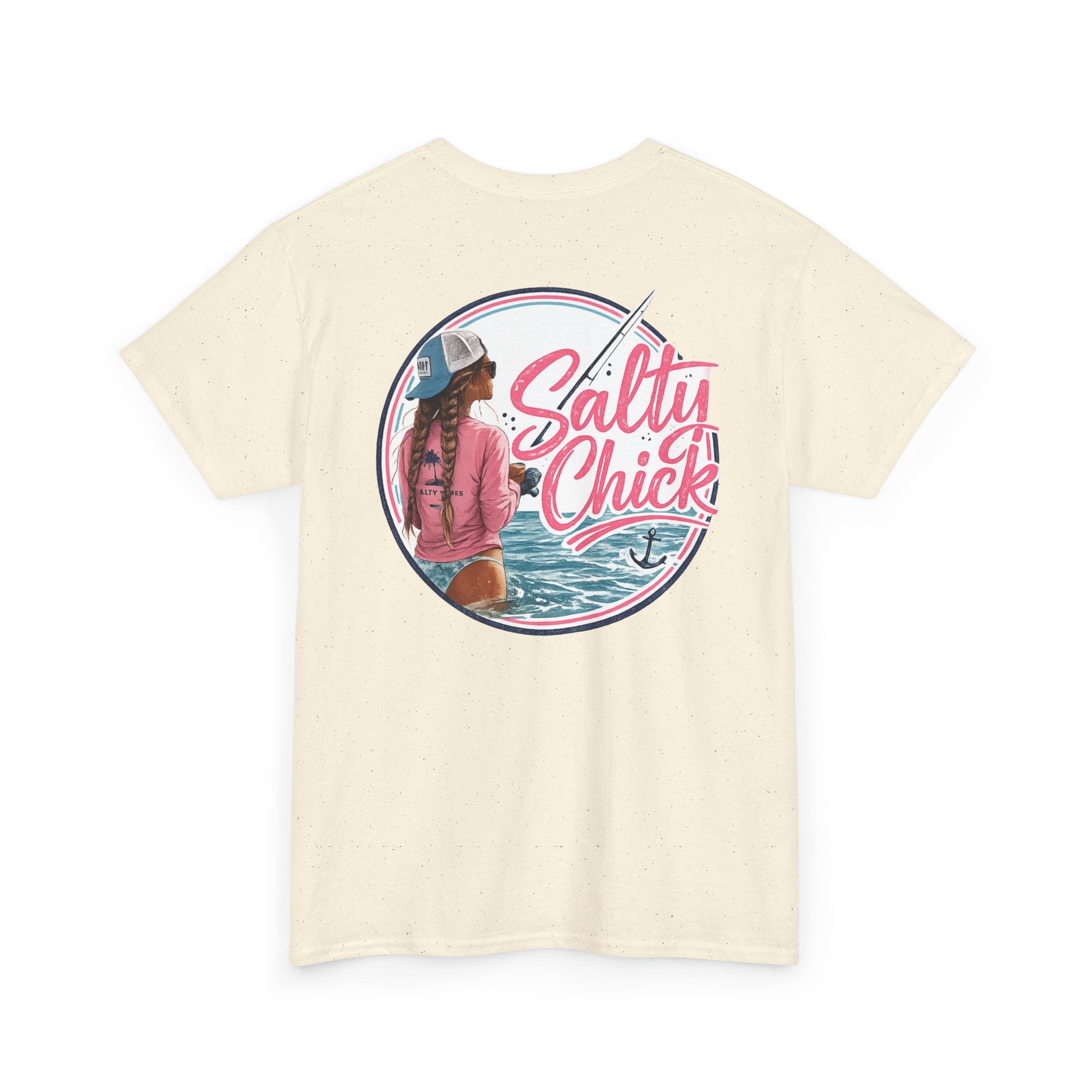 Unisex Heavy Cotton Tee- Fishing
