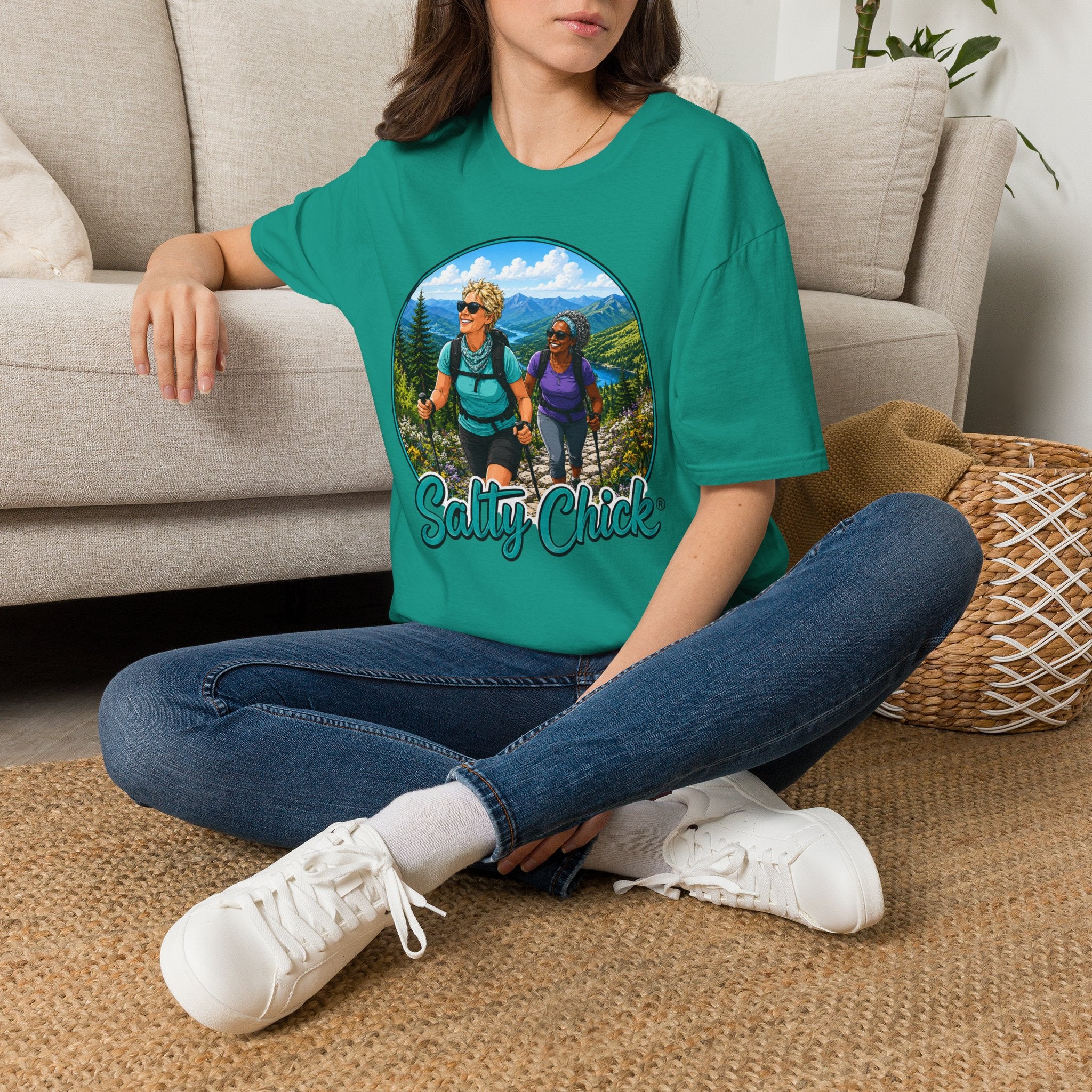 Cotton Tee- Hiking