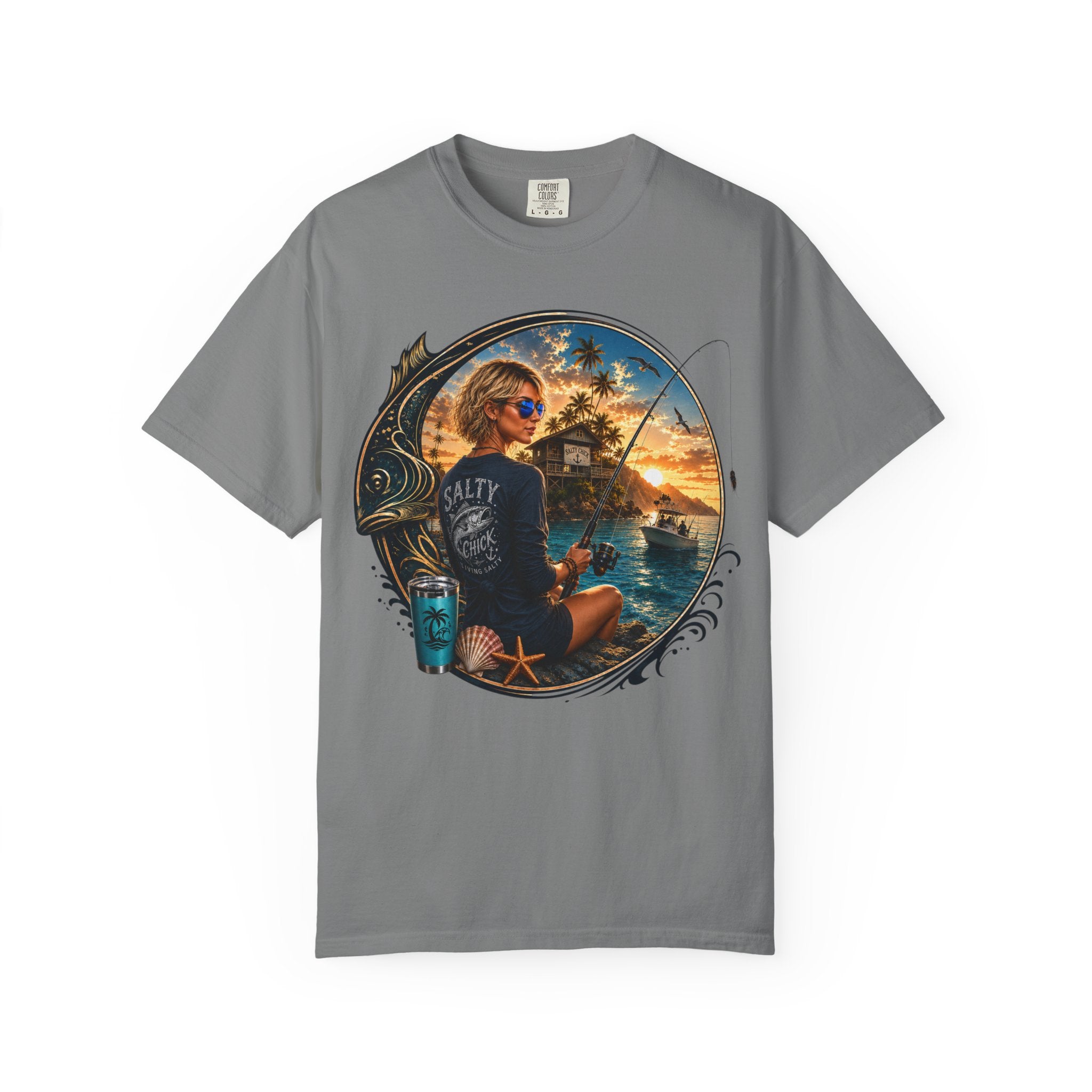 Cotton  fishing T‑Shirt