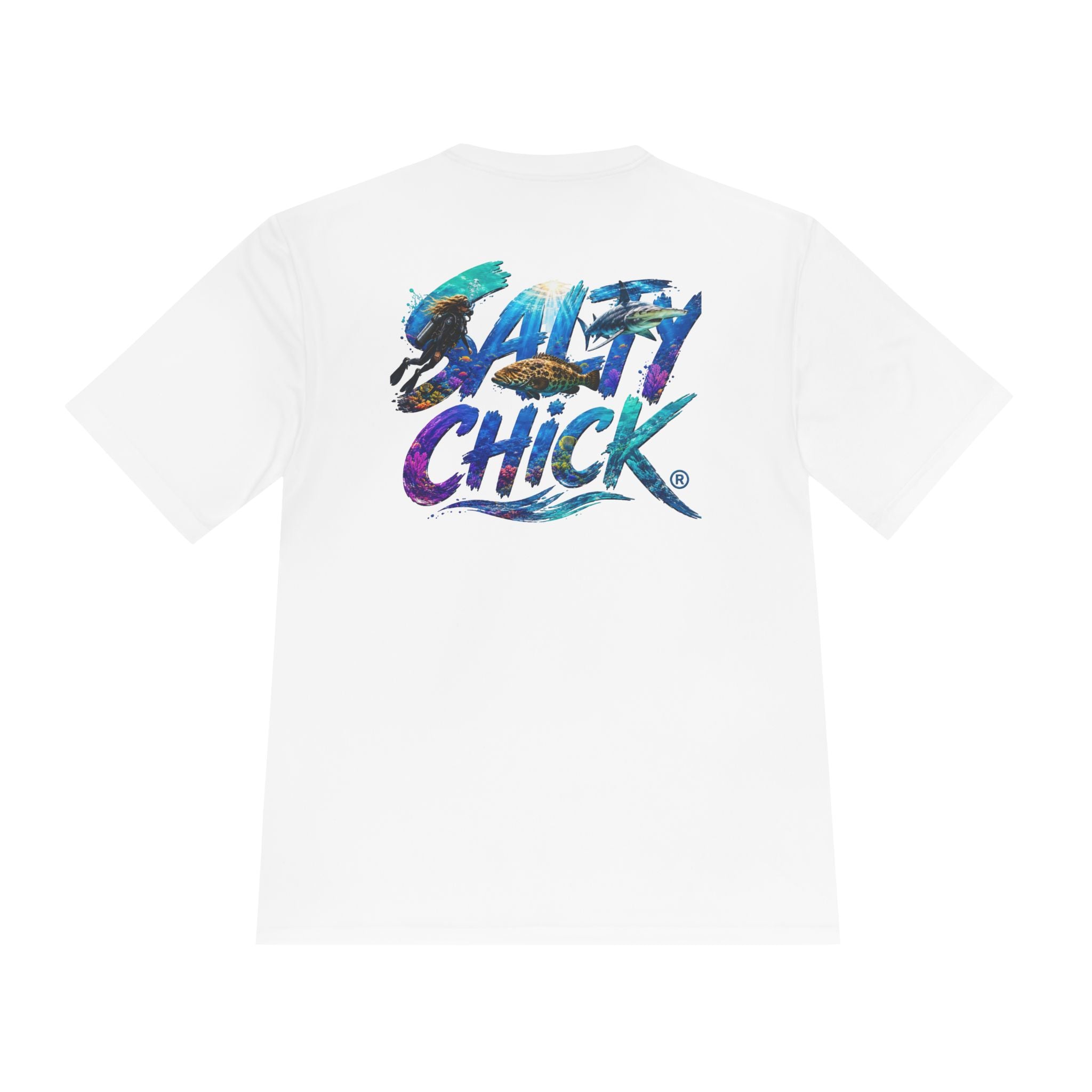 Unisex Moisture Wicking Tee- Divers