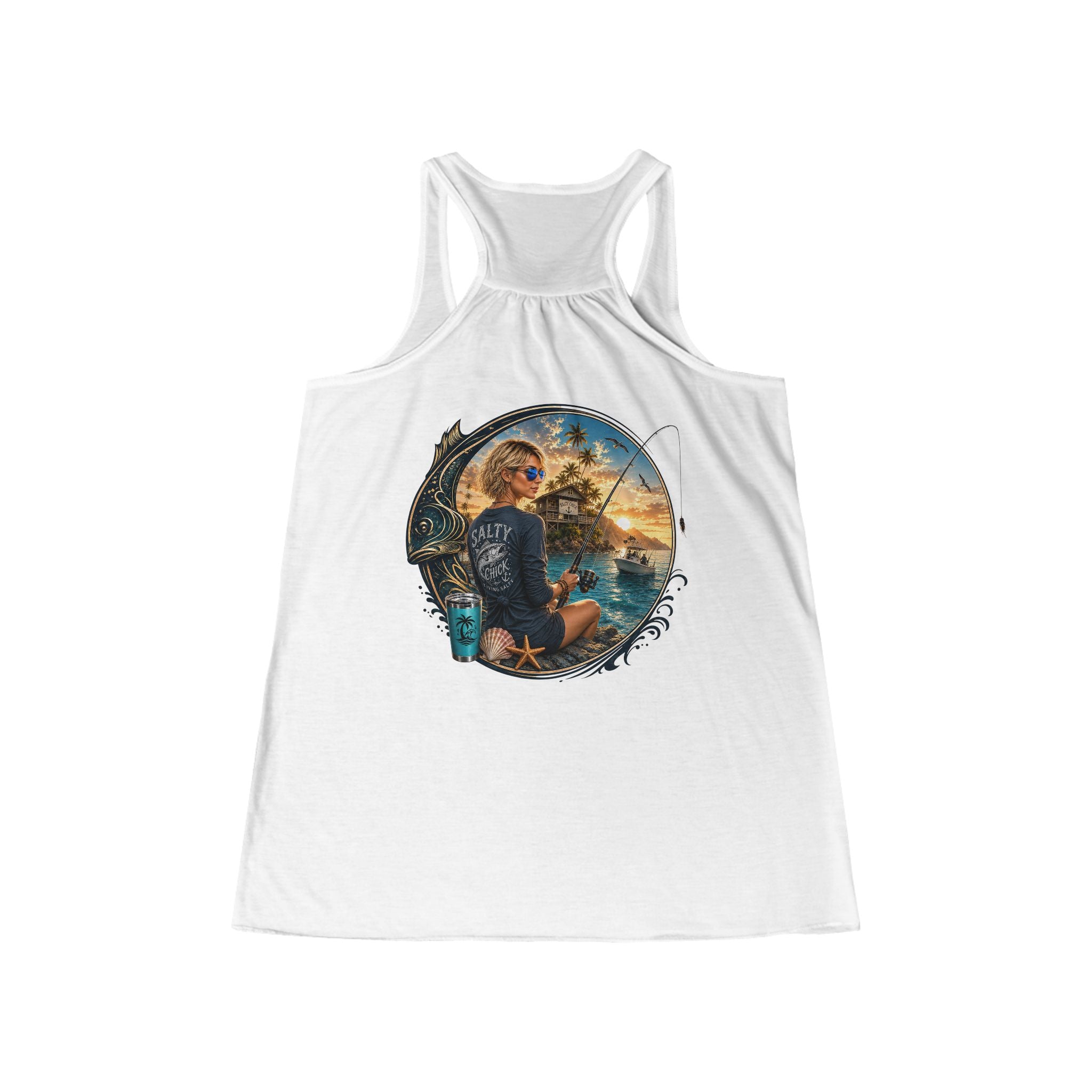 Racerback Tank Top – Fishing