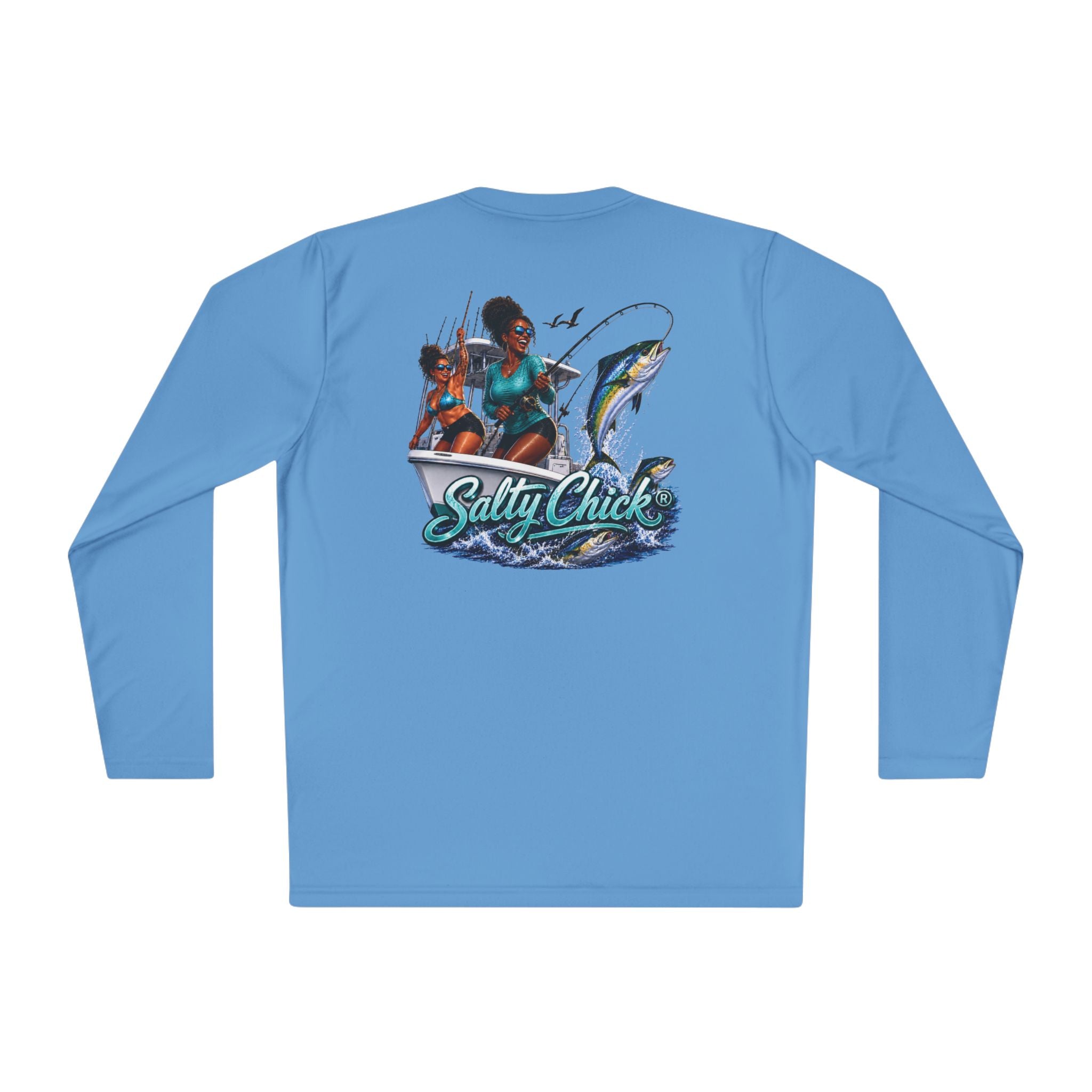Unisex moisture wicking Long Sleeve fishing Tee