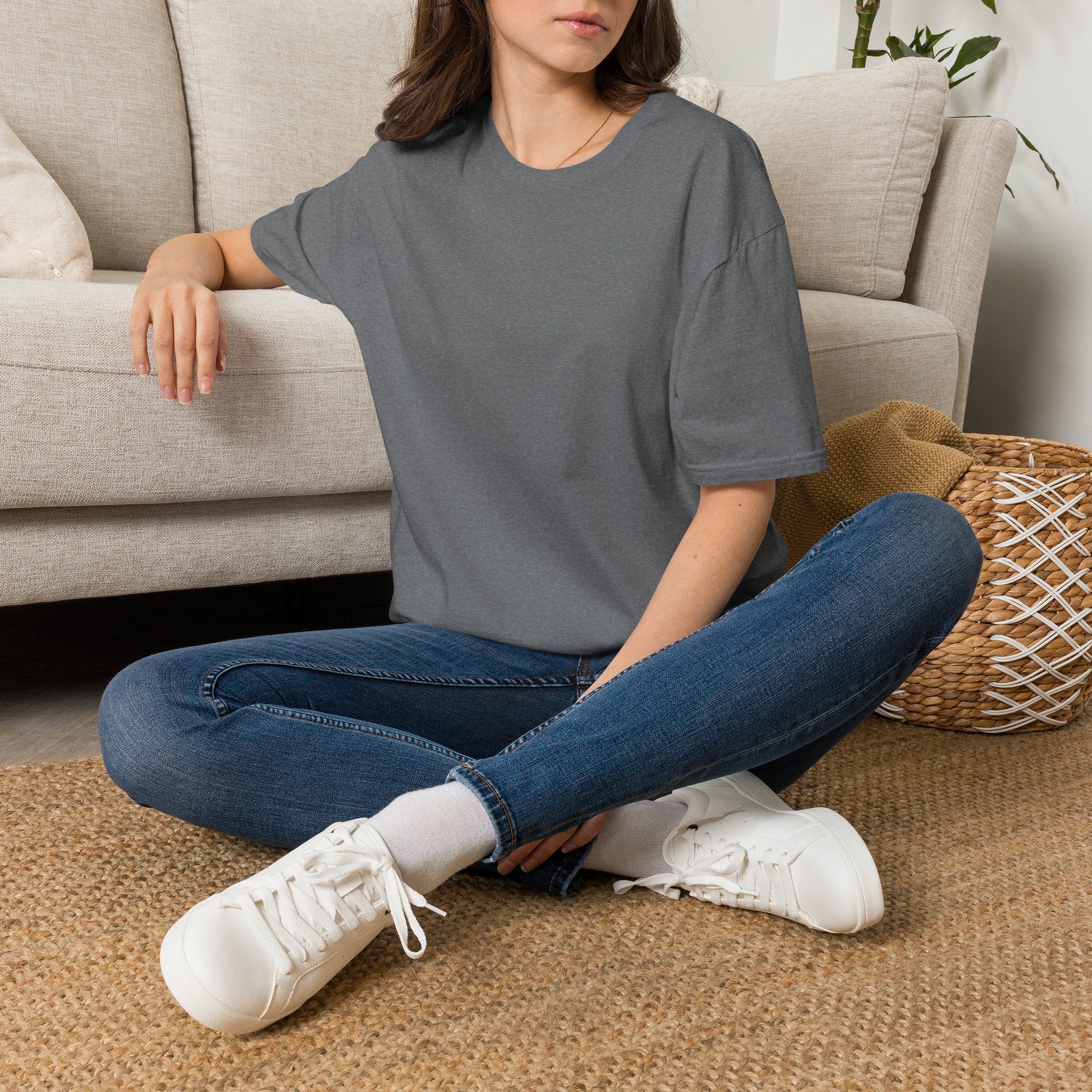 Cotton Front Design Tee- Girly