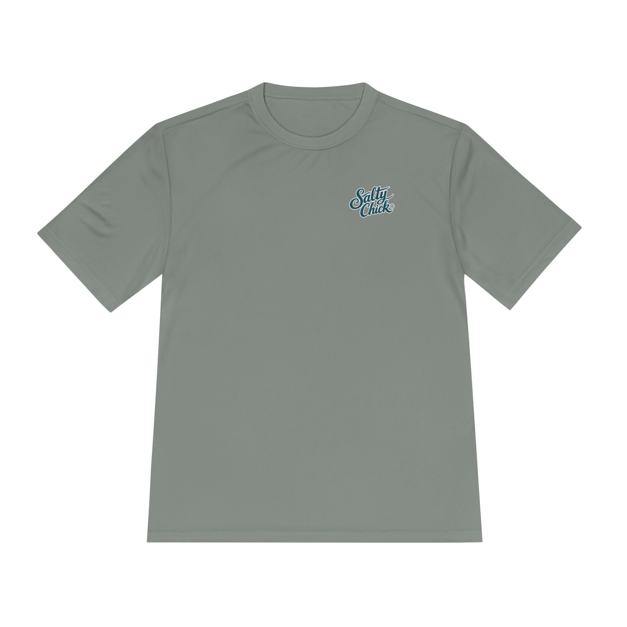 Unisex Moisture Wicking Tee- Beach scene with sea life