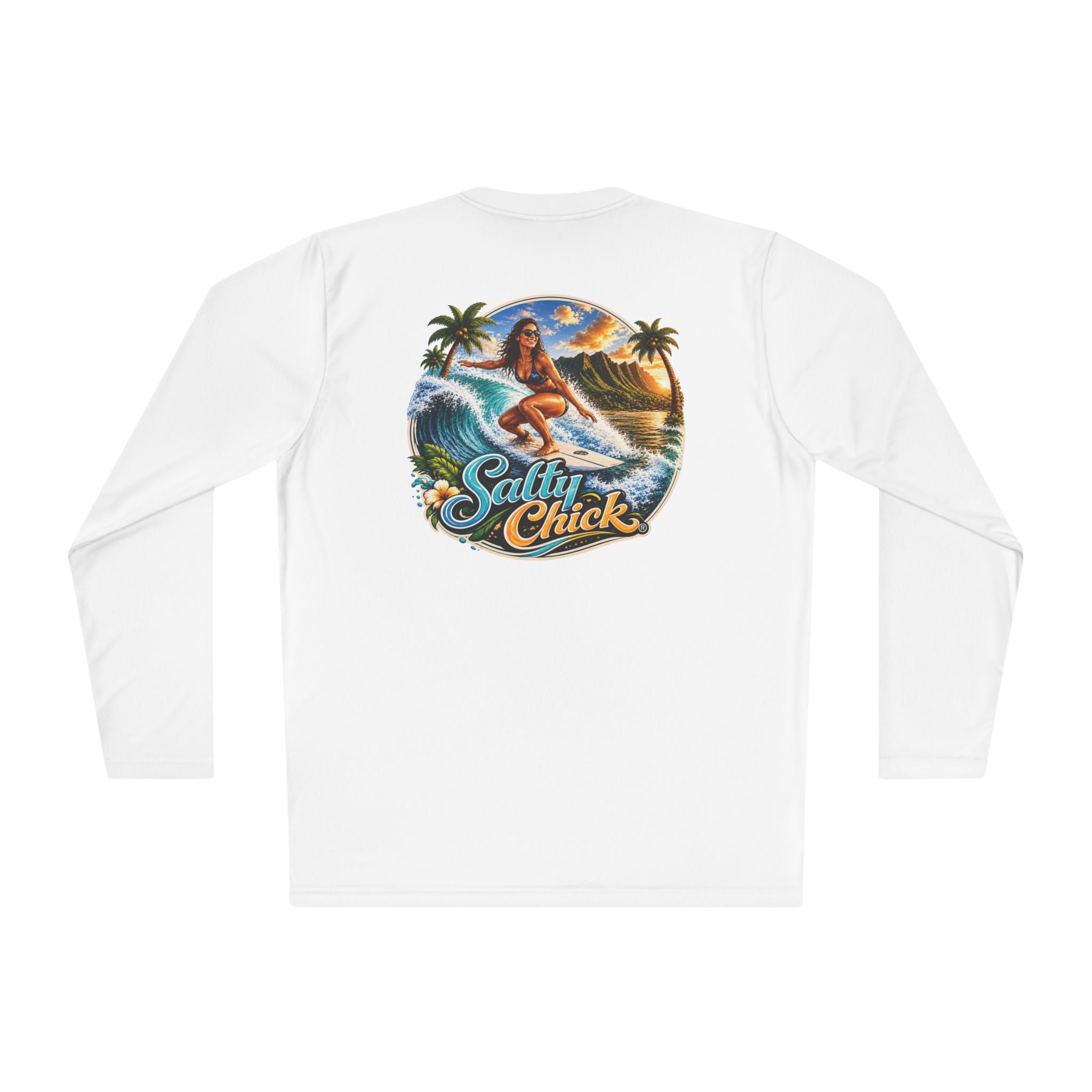 Unisex Moisture Wicking Long Sleeve- Surfer