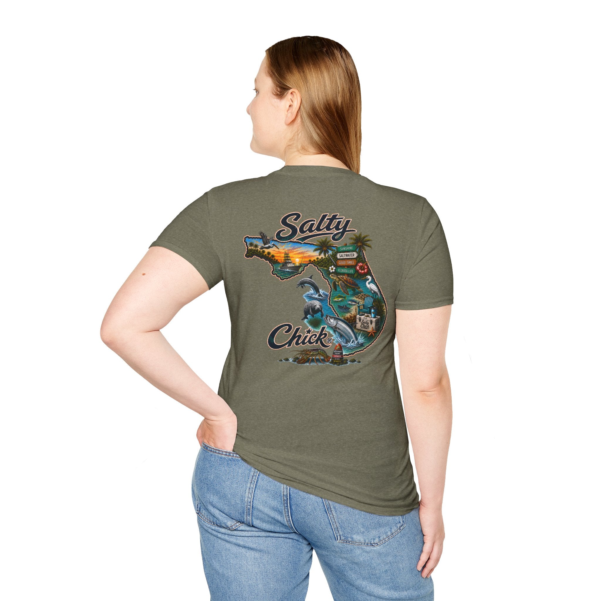 Cotton Tee- State of Florida