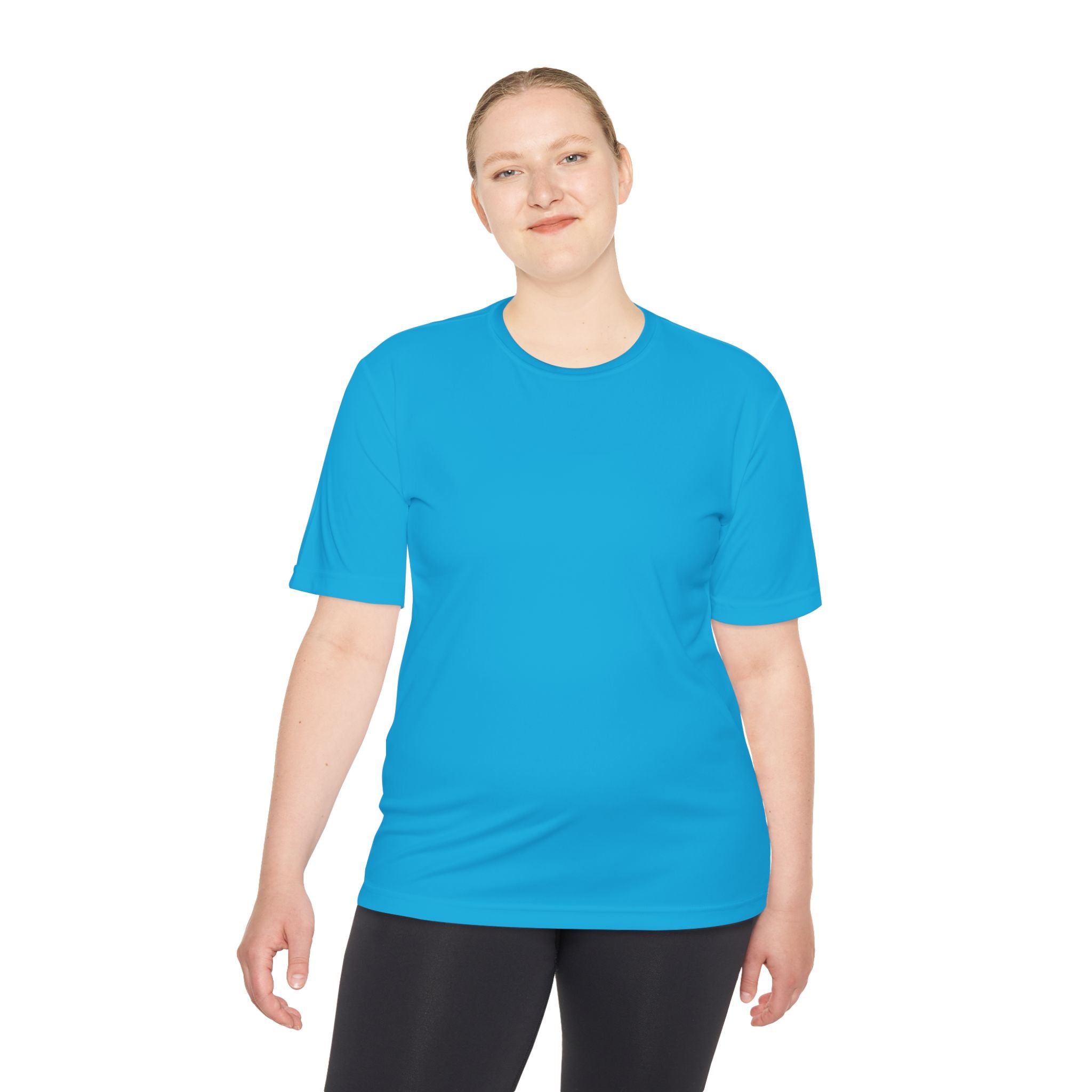 Moisture Wicking short sleeve-Unique Salty Chick Lettering