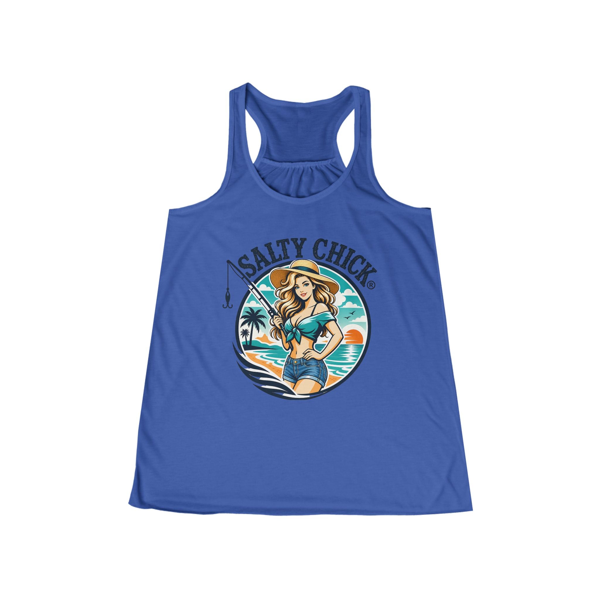 Racerback Front Design Tank Top – Girly