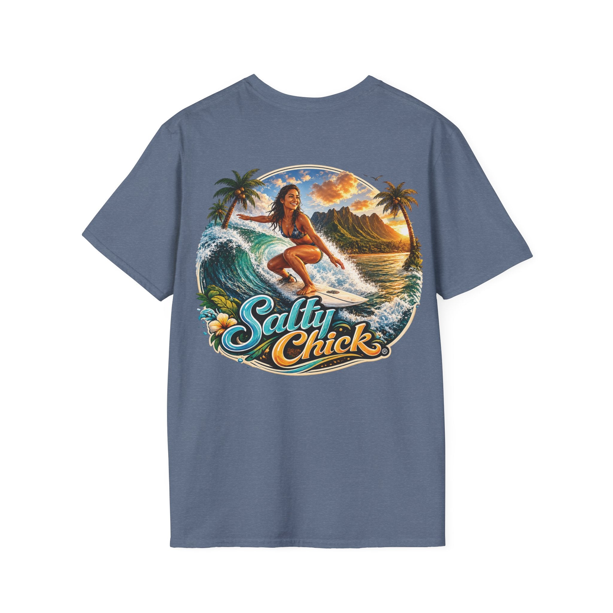 Cotton Tee- Surfer