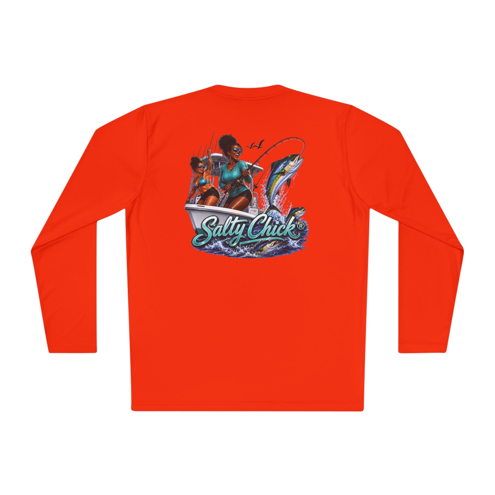 Unisex moisture wicking Long Sleeve fishing Tee