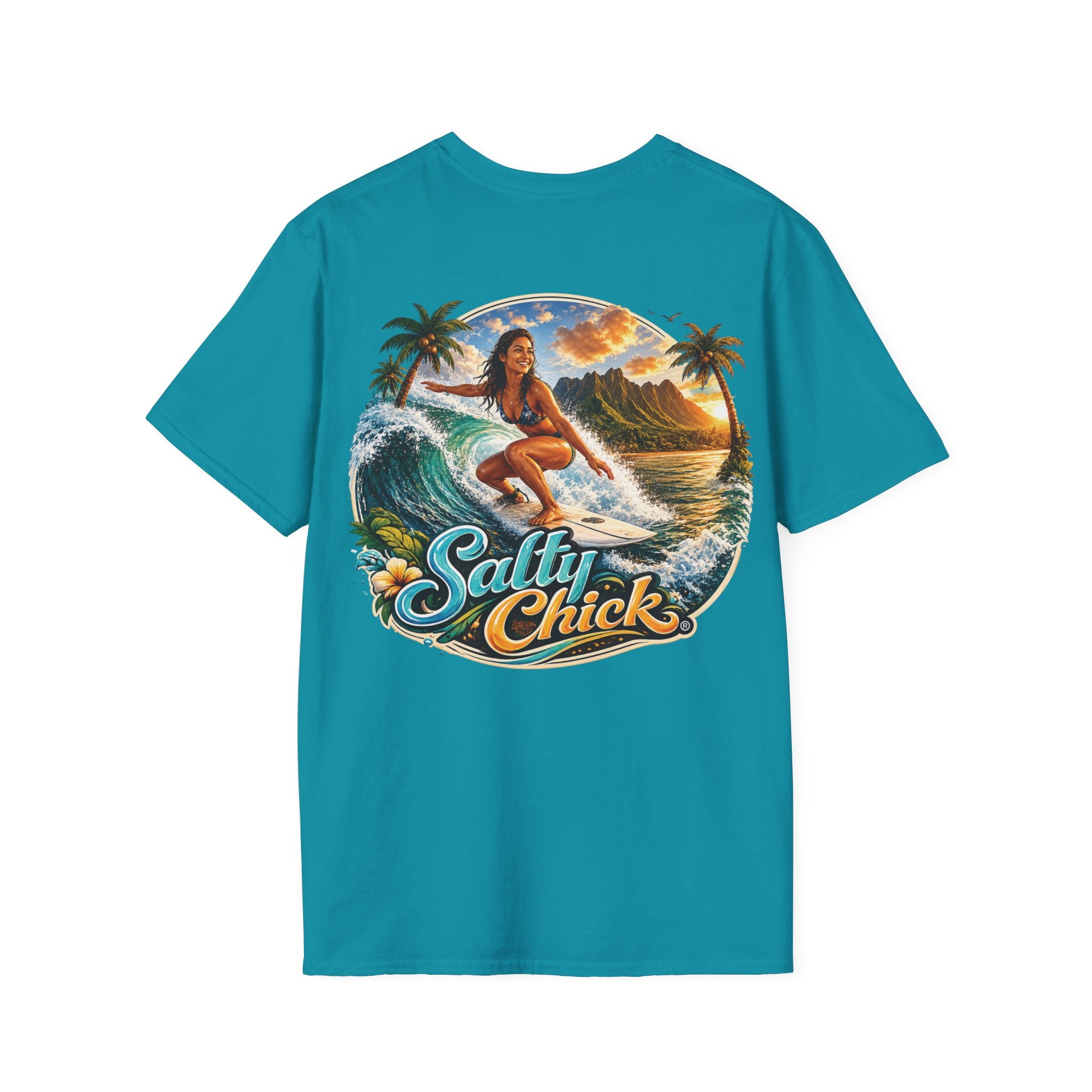 Cotton Tee- Surfer