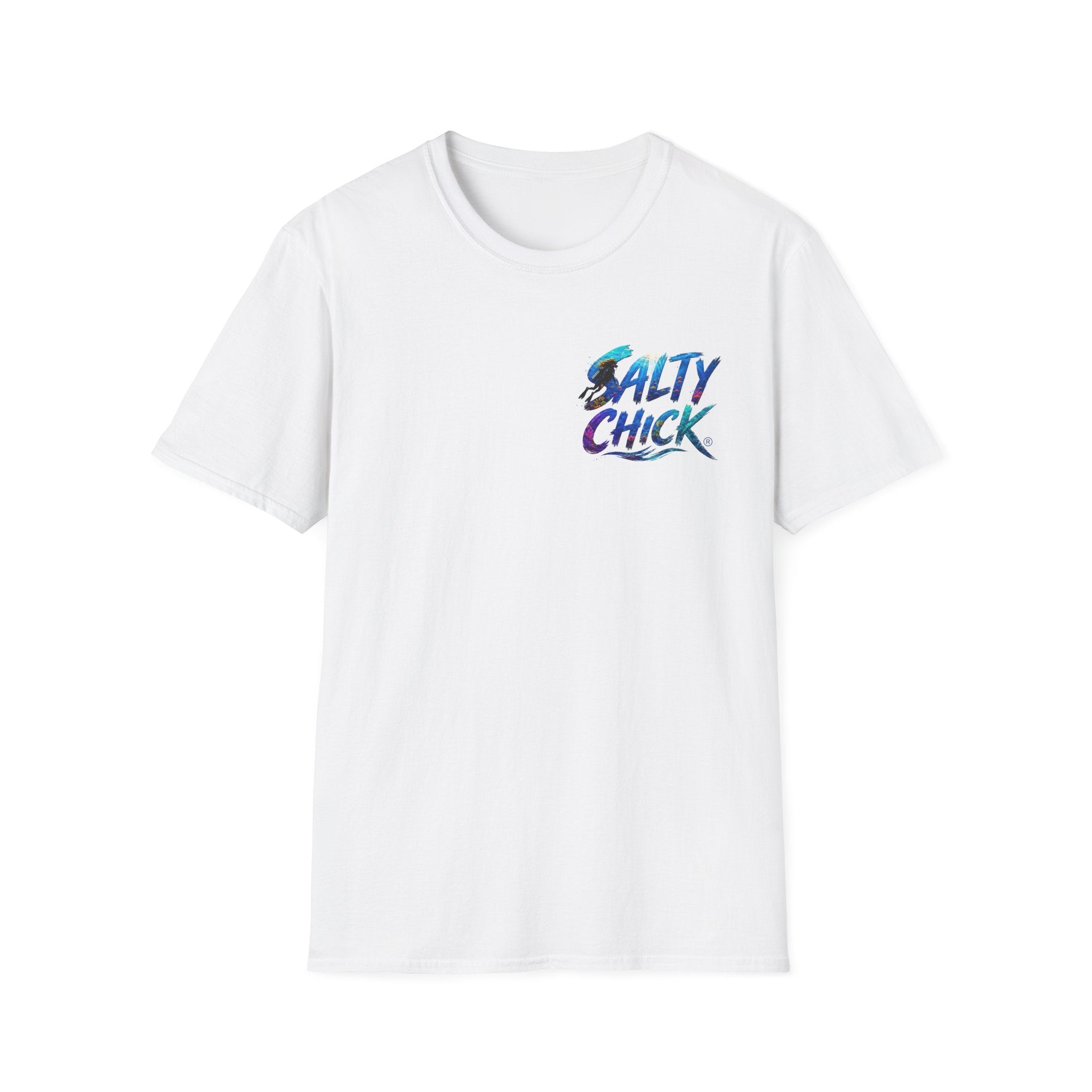 Cotton Tee- Diver lettering