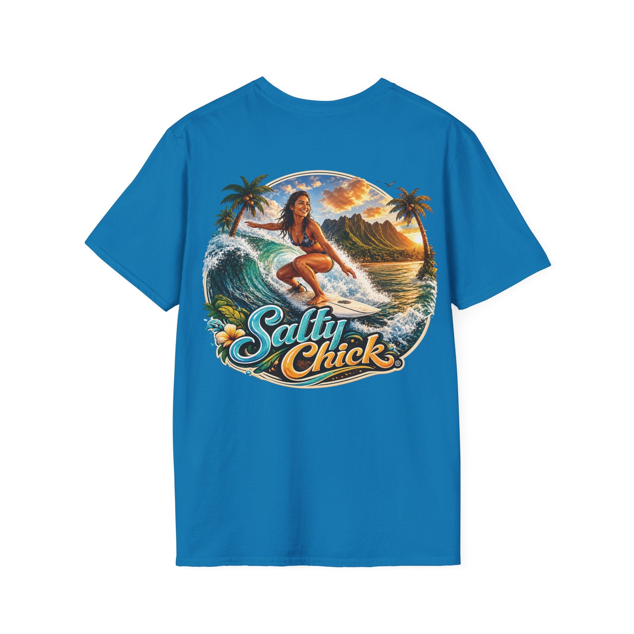 Cotton Tee- Surfer