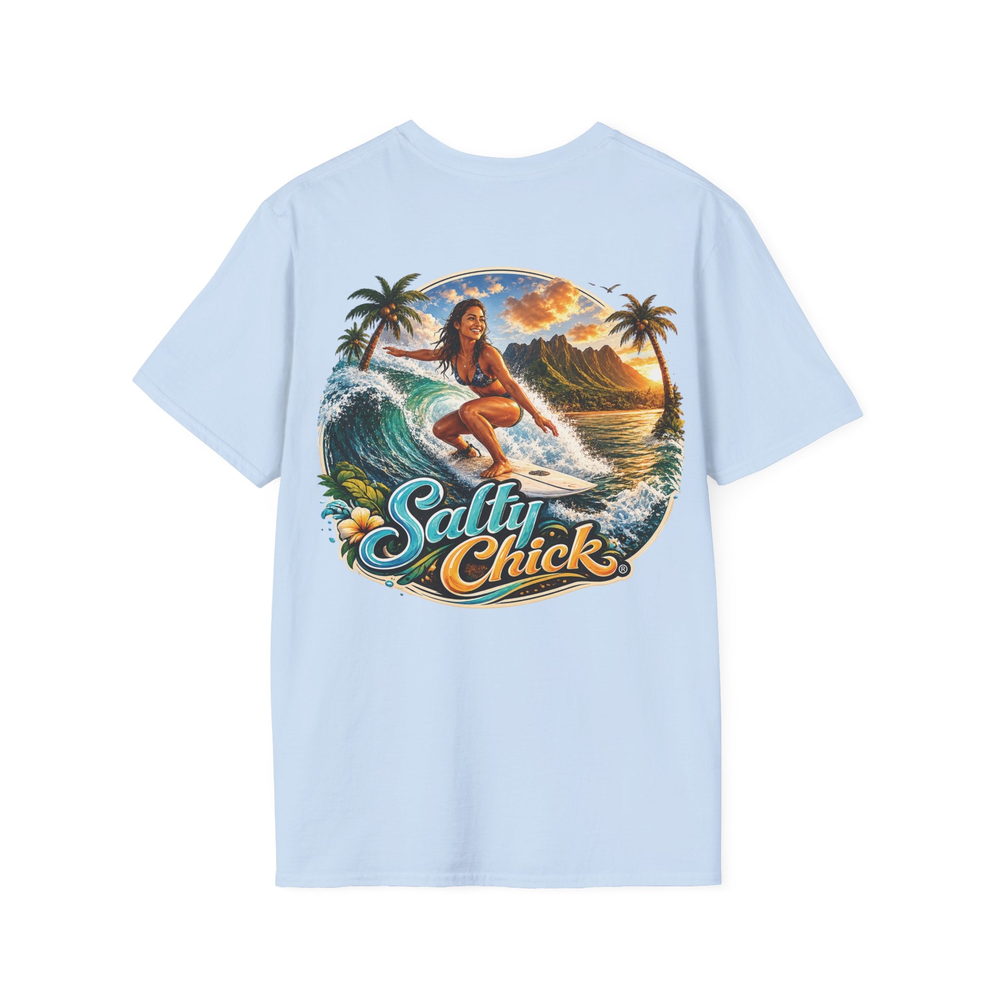 Cotton Tee- Surfer