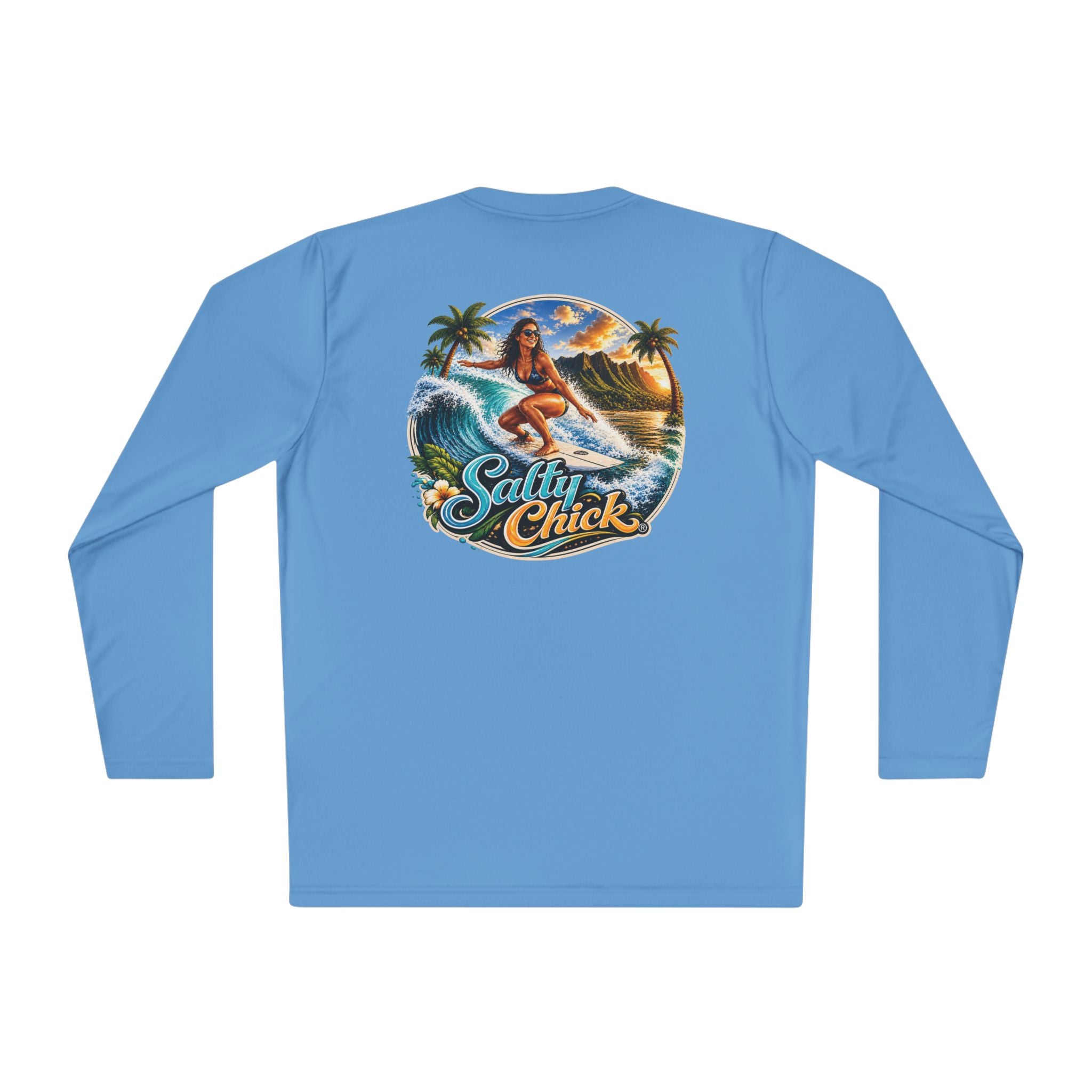 Unisex Moisture Wicking Long Sleeve- Surfer