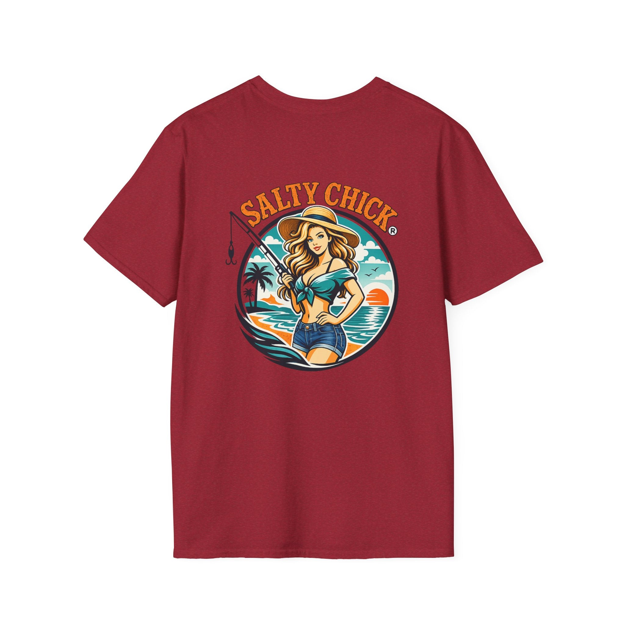 Cotton Front Design Tee- Girly