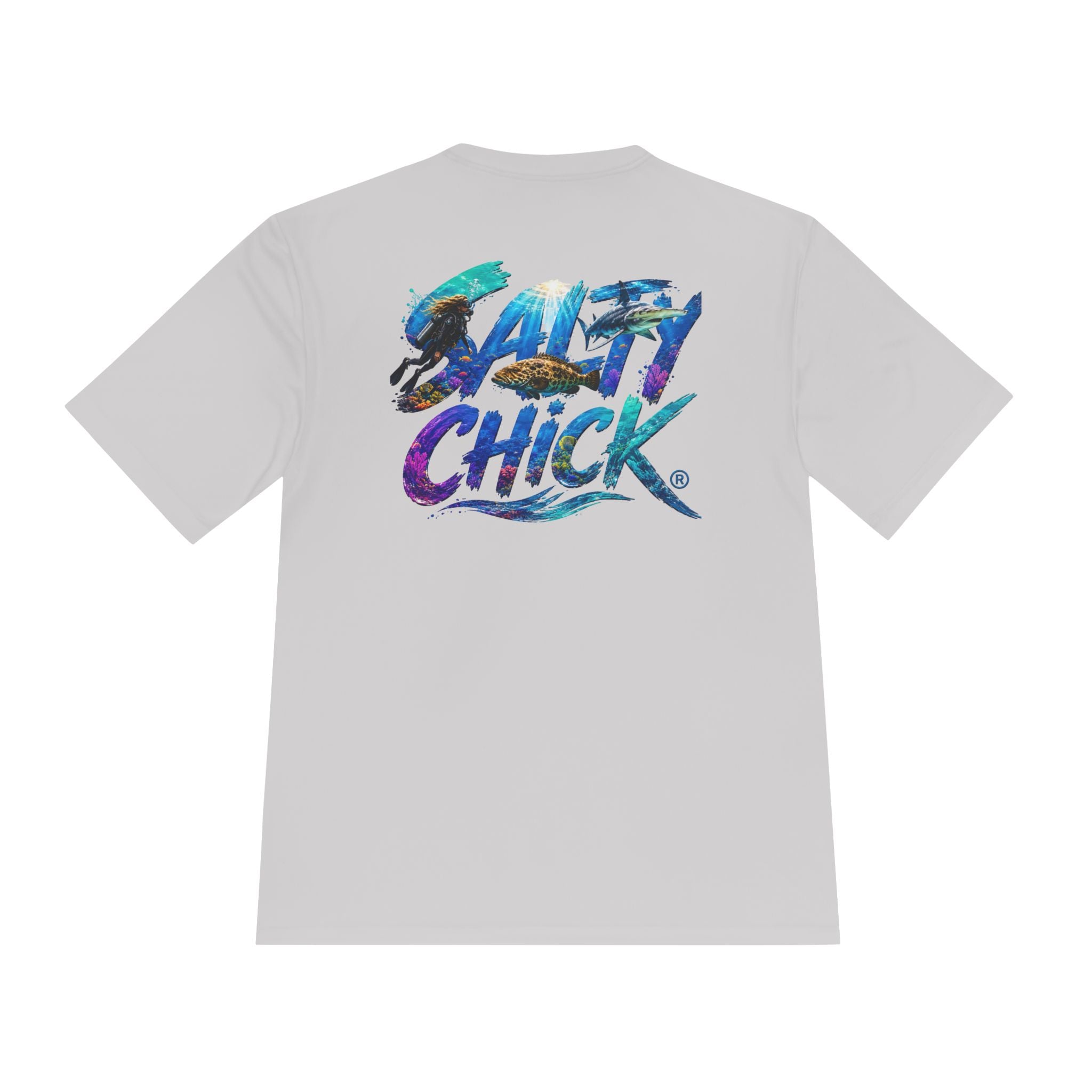 Unisex Moisture Wicking Tee- Divers