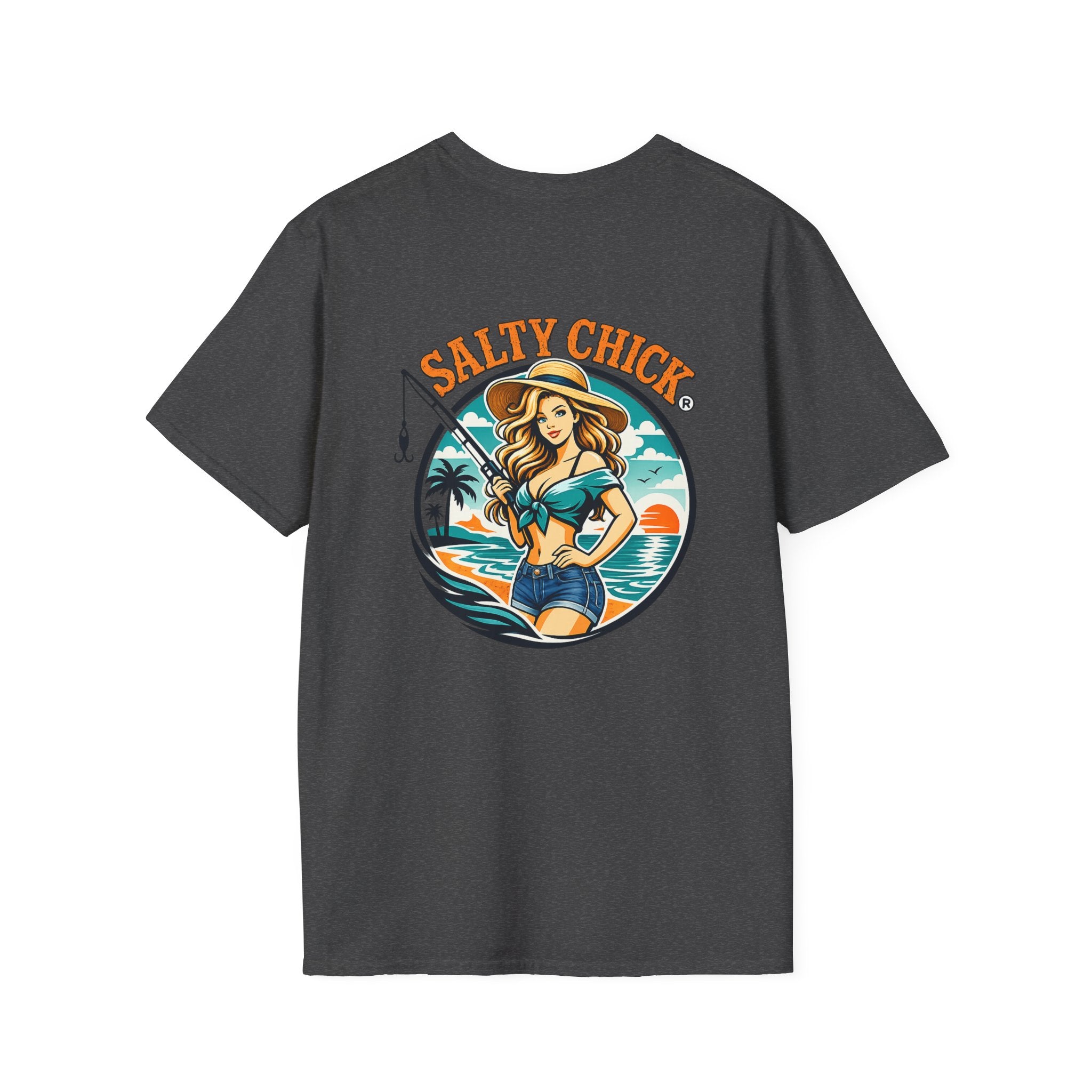 Cotton Front Design Tee- Girly