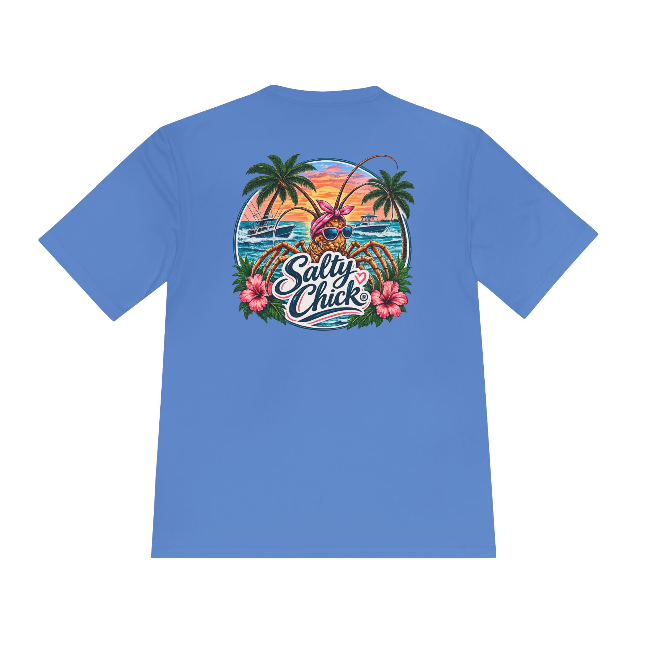 Unisex Moisture Wicking Tee- Lobstering 2