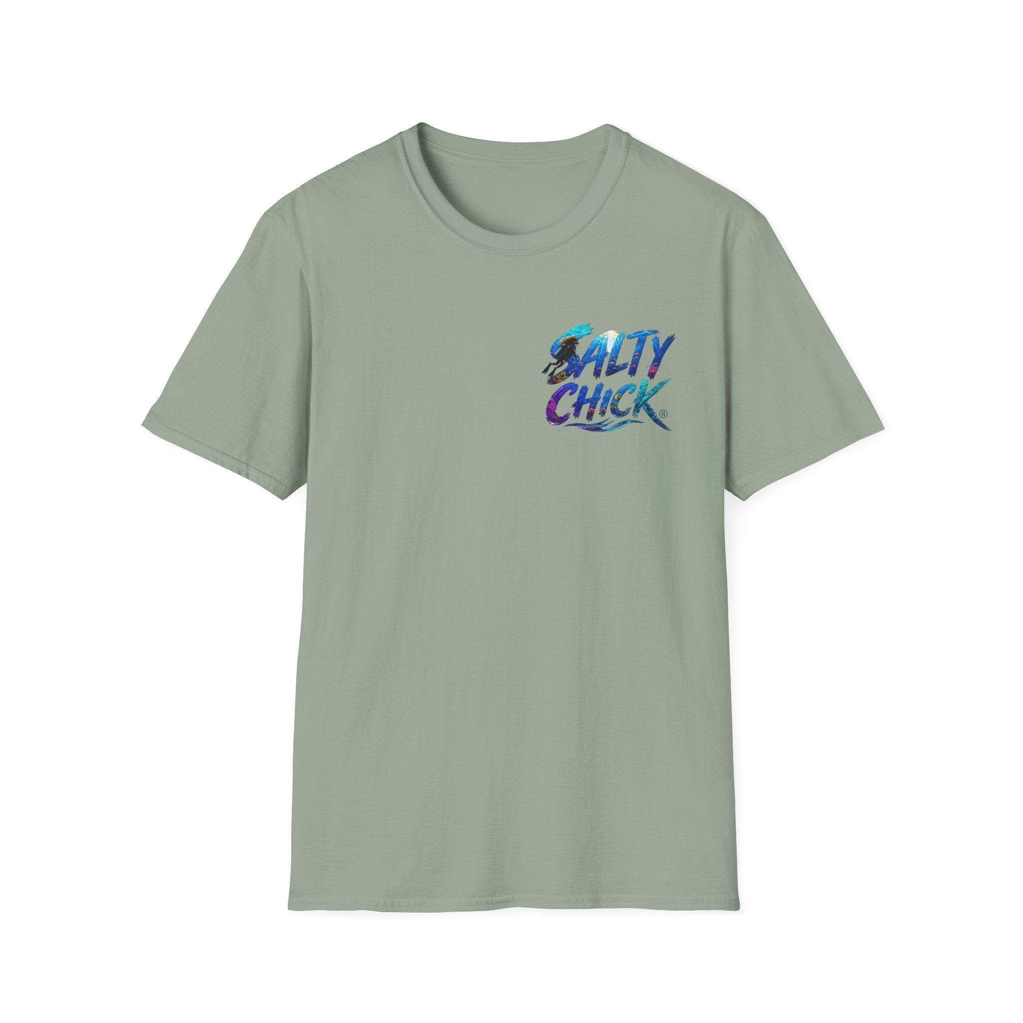 Cotton Tee- Diver lettering