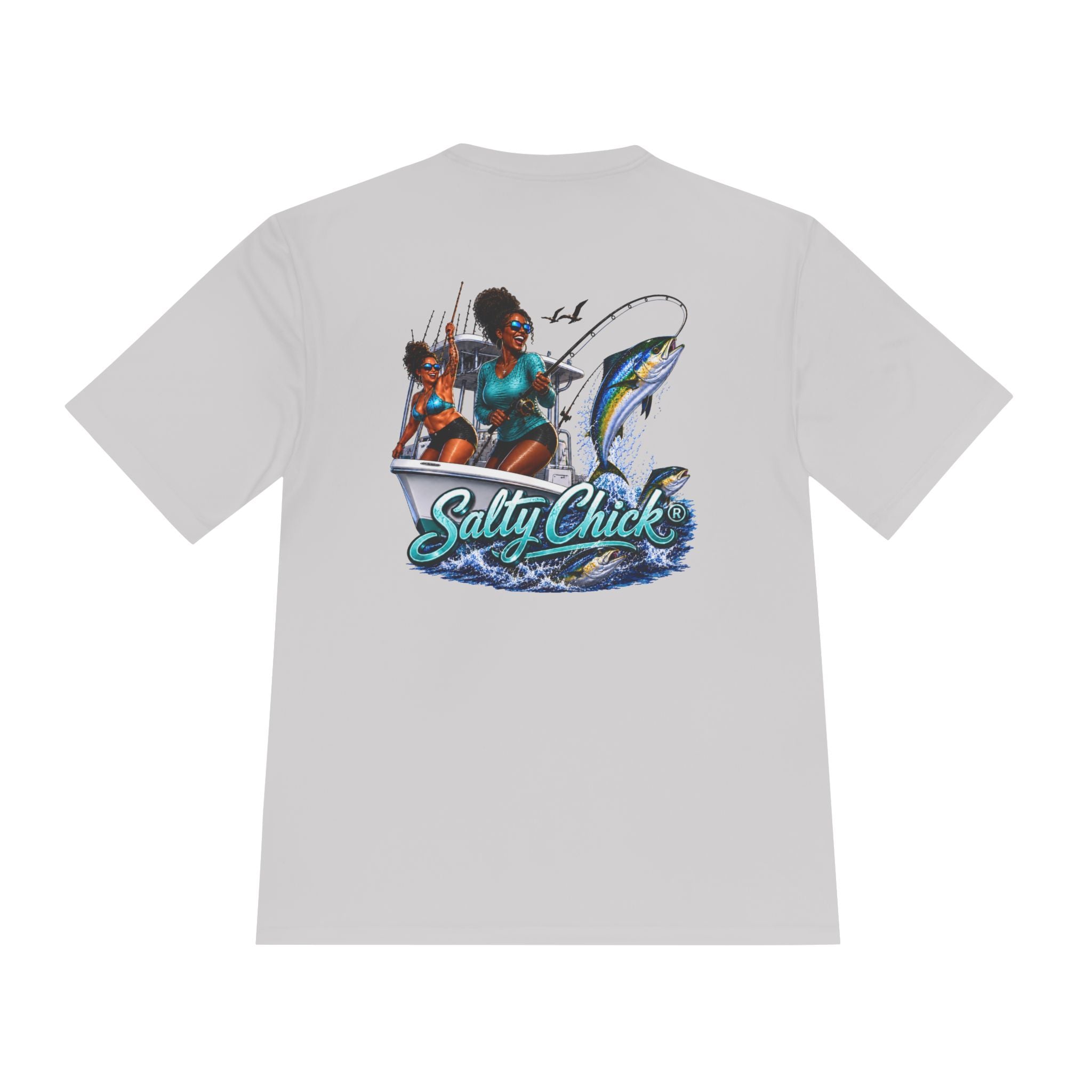 Unisex Moisture Wicking fishing Tee