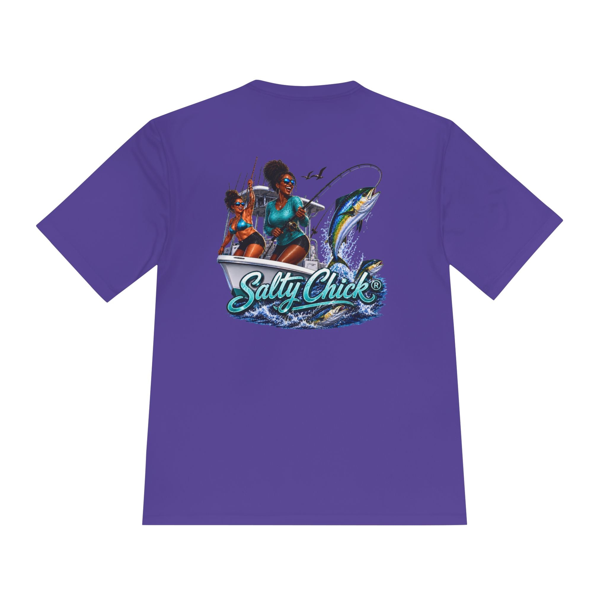 Unisex Moisture Wicking fishing Tee