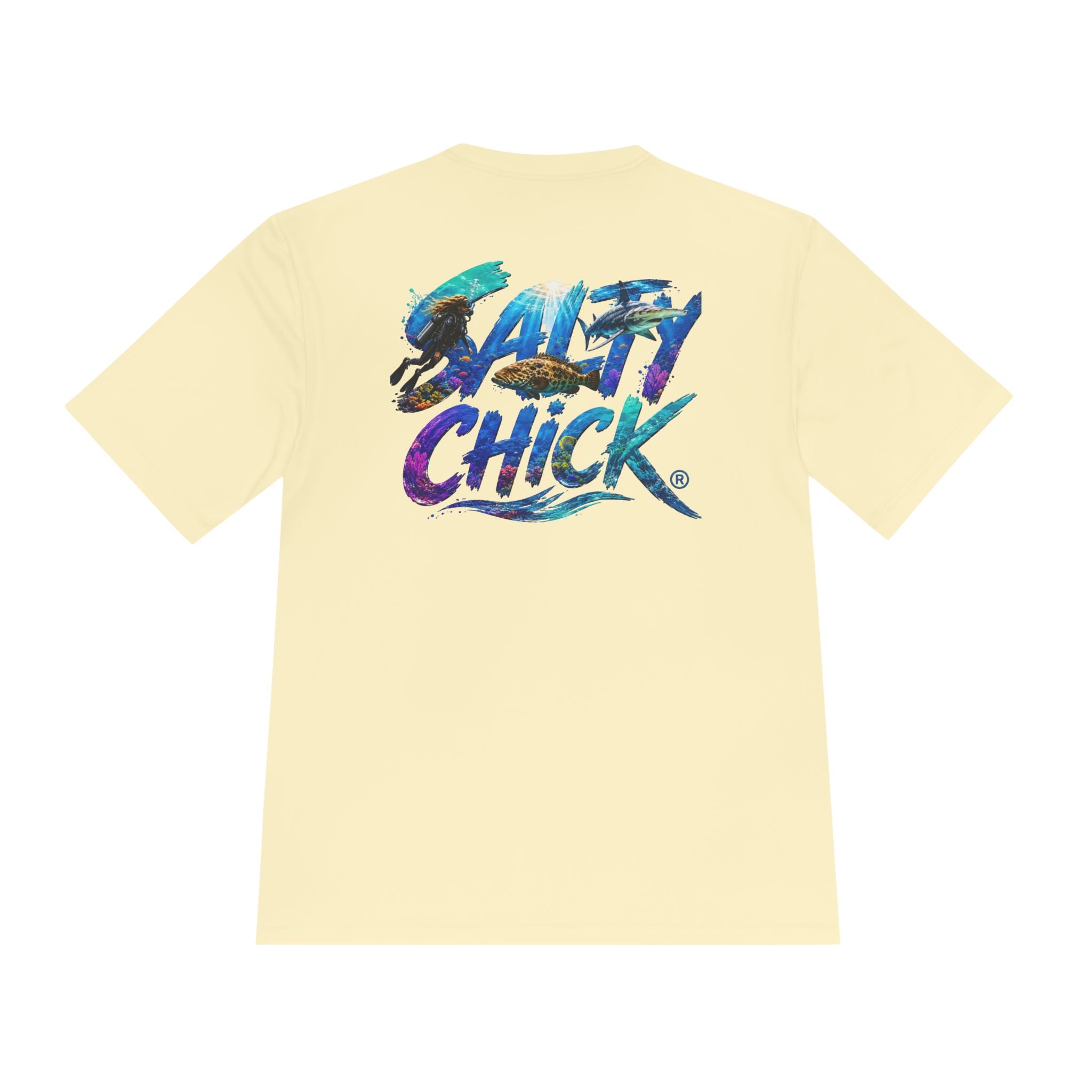Unisex Moisture Wicking Tee- Divers