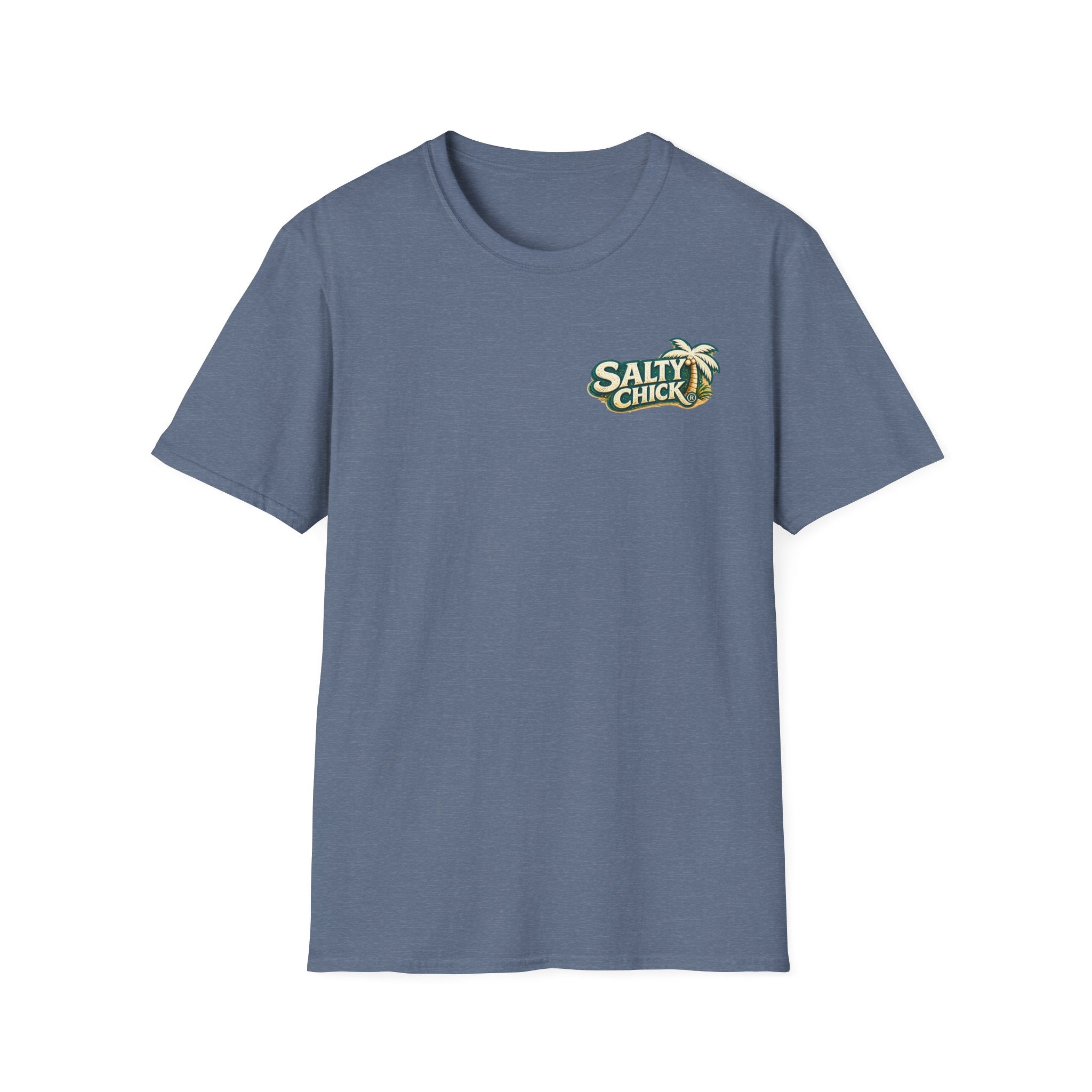 Cotton Tee- Beach Chair on Ocean