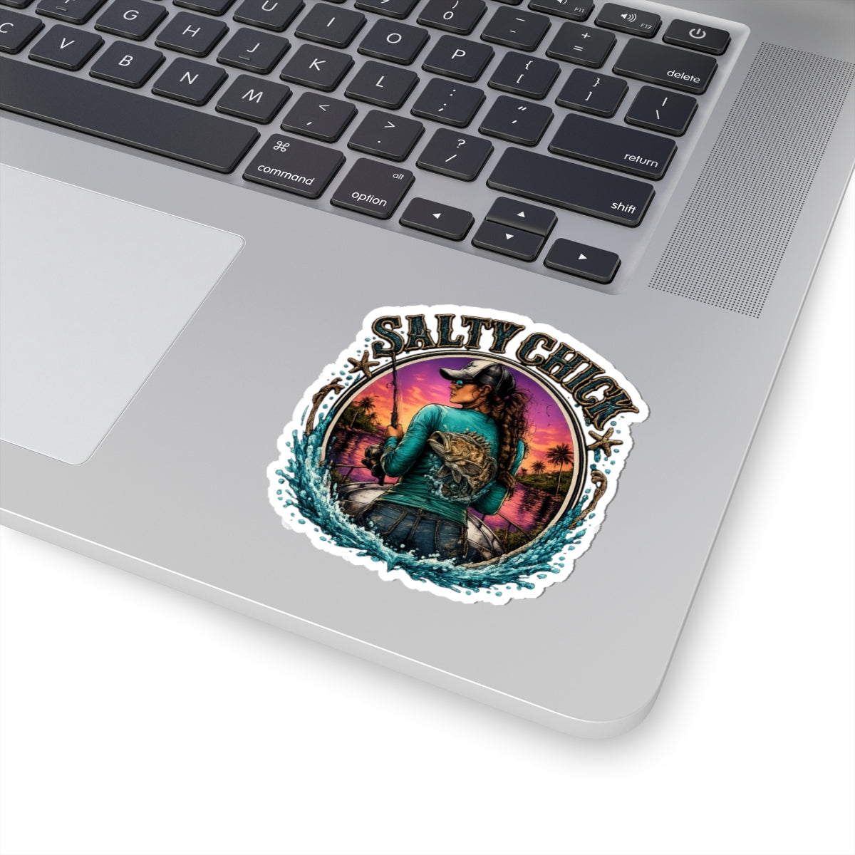 Grouper fishing sticker